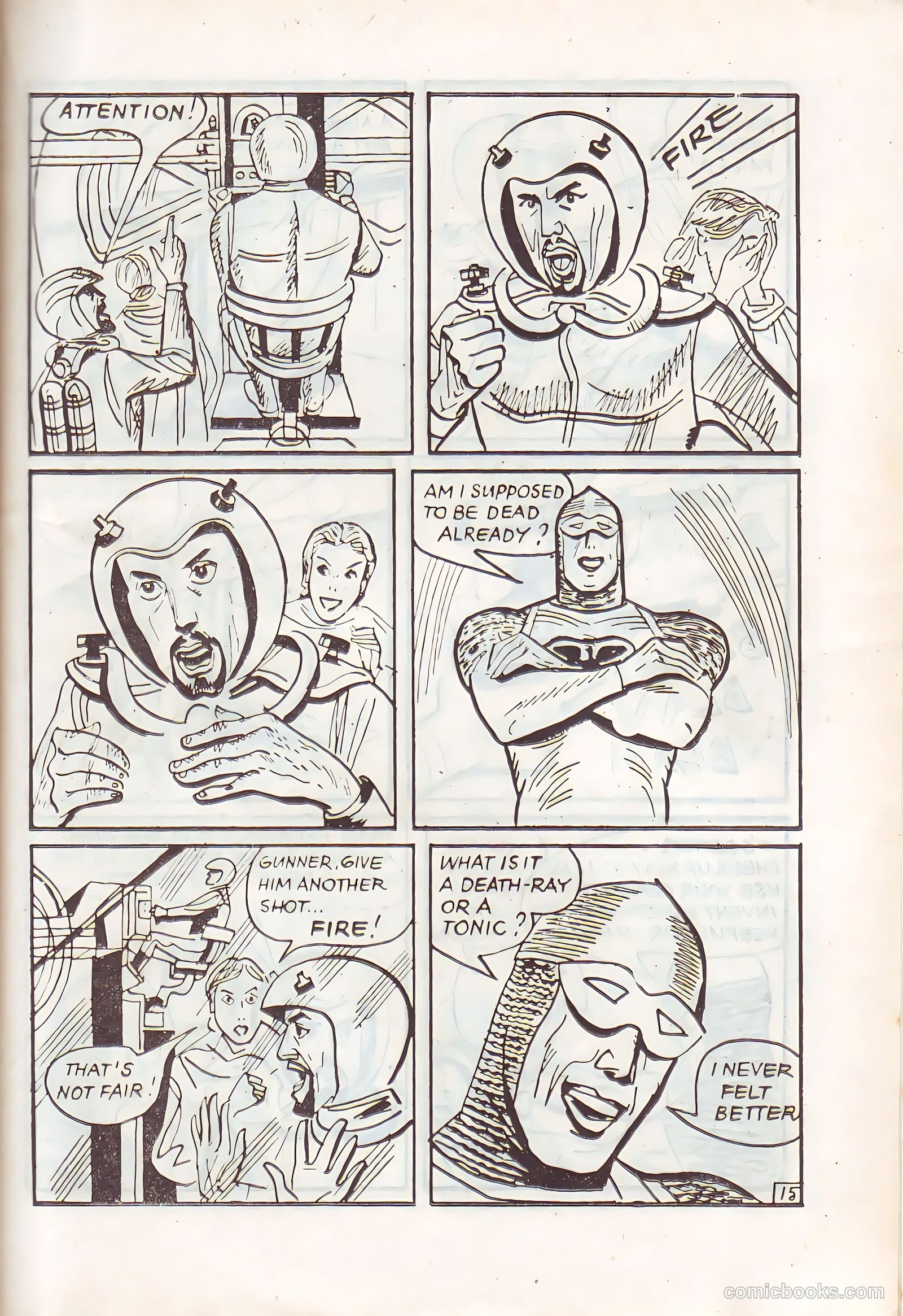 Sir Falcon #46 (1959) — page 15 of 24