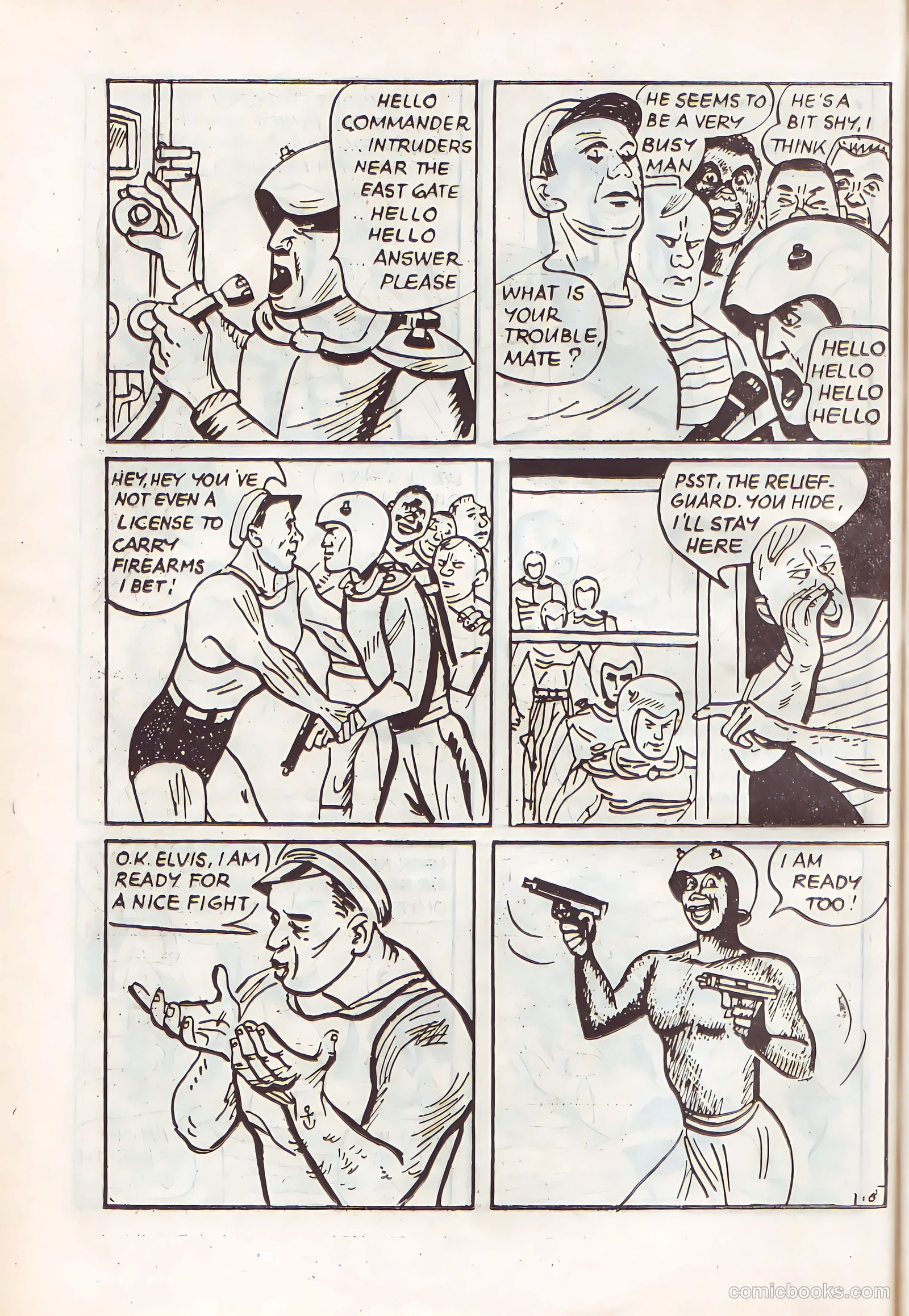 Sir Falcon #46 (1959) — page 18 of 24