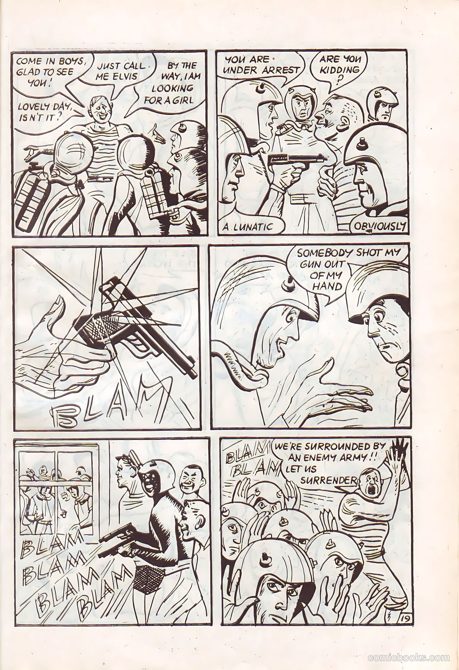 Sir Falcon #46 (1959) — page 19 of 24