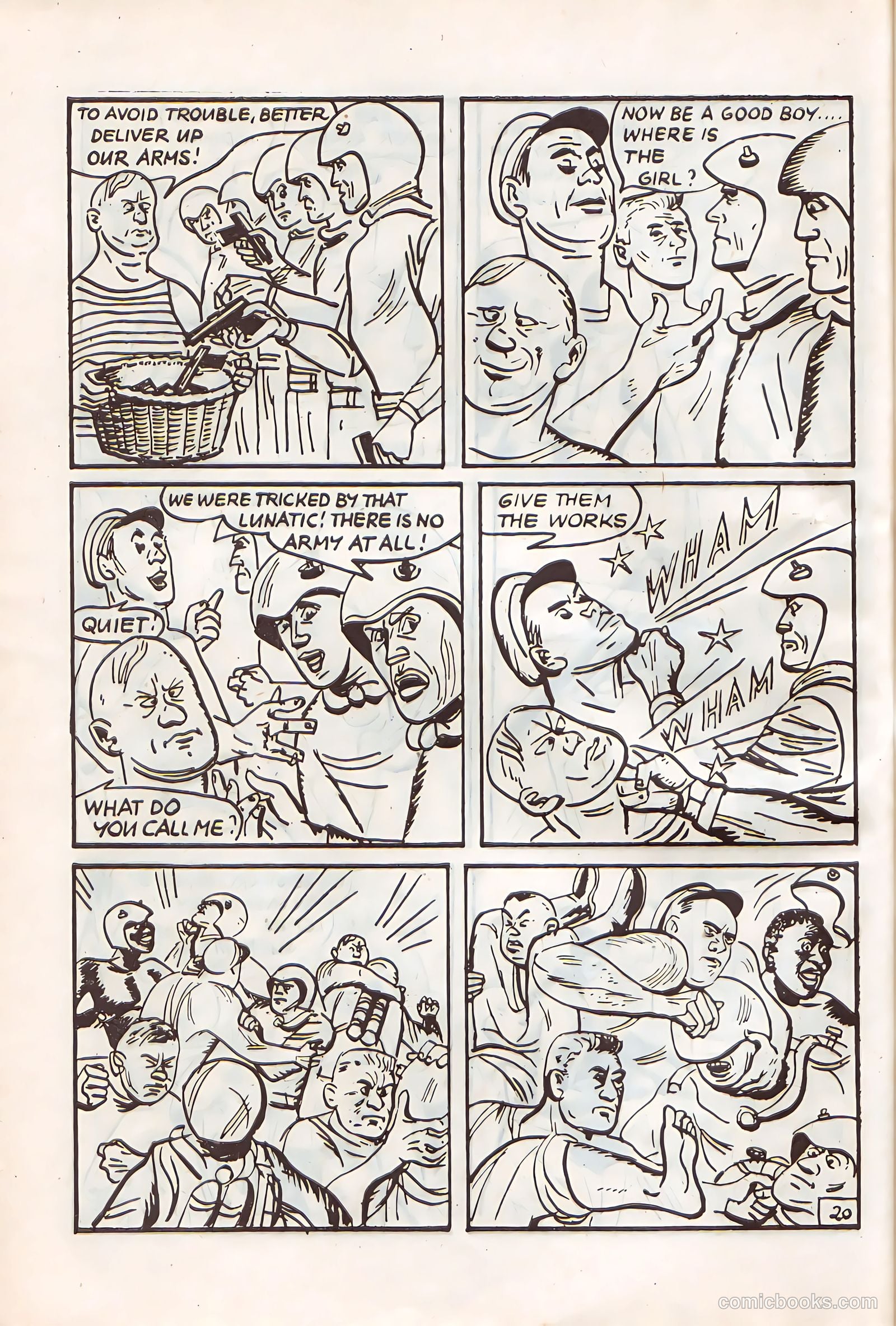 Sir Falcon #46 (1959) — page 20 of 24