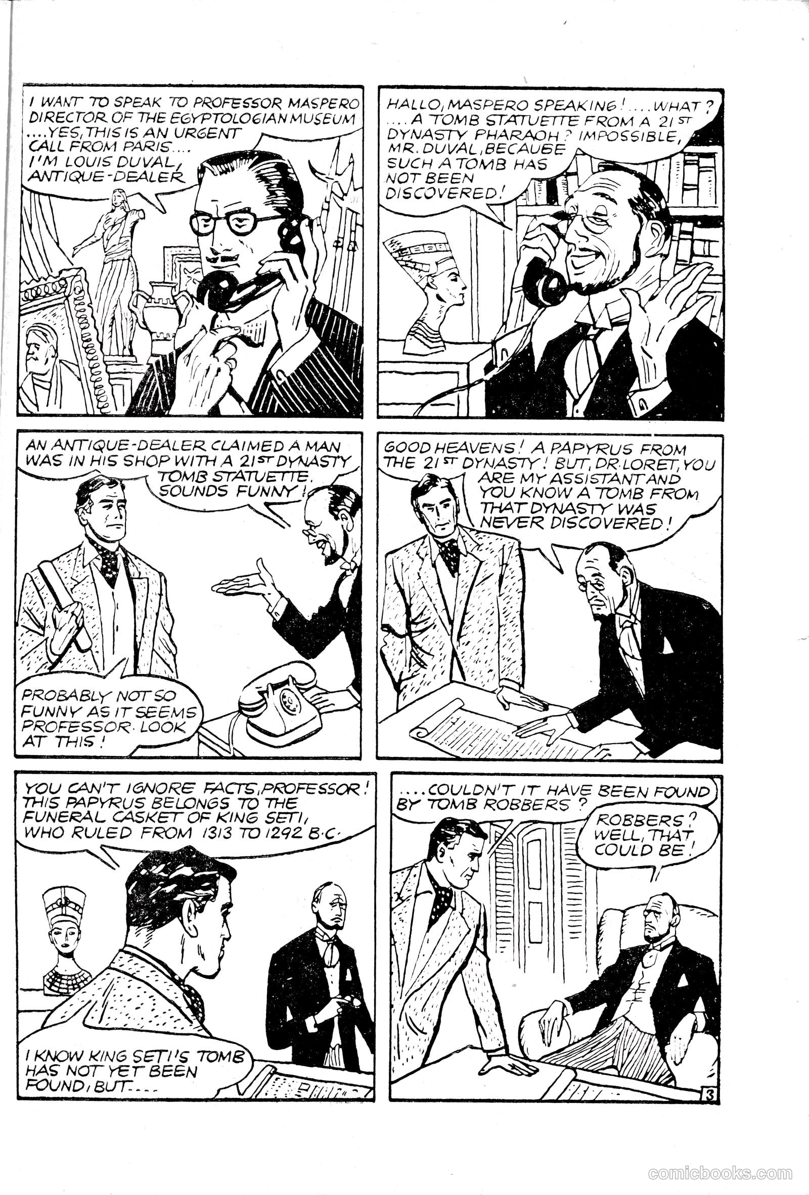 Sir Falcon #53 (1960) — page 3 of 24
