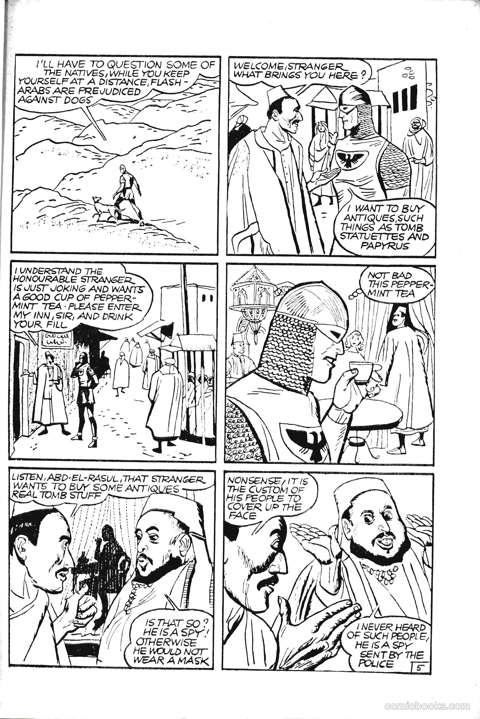 Sir Falcon #53 (1960) — page 5 of 24
