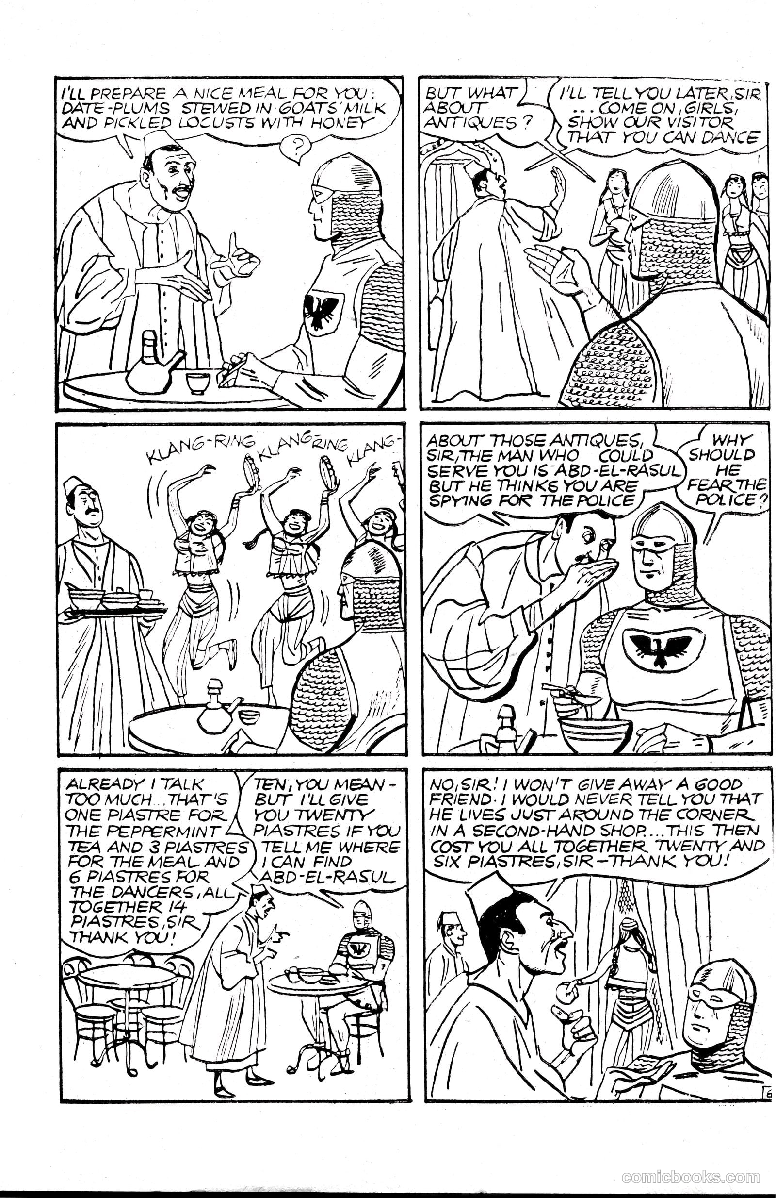 Sir Falcon #53 (1960) — page 6 of 24