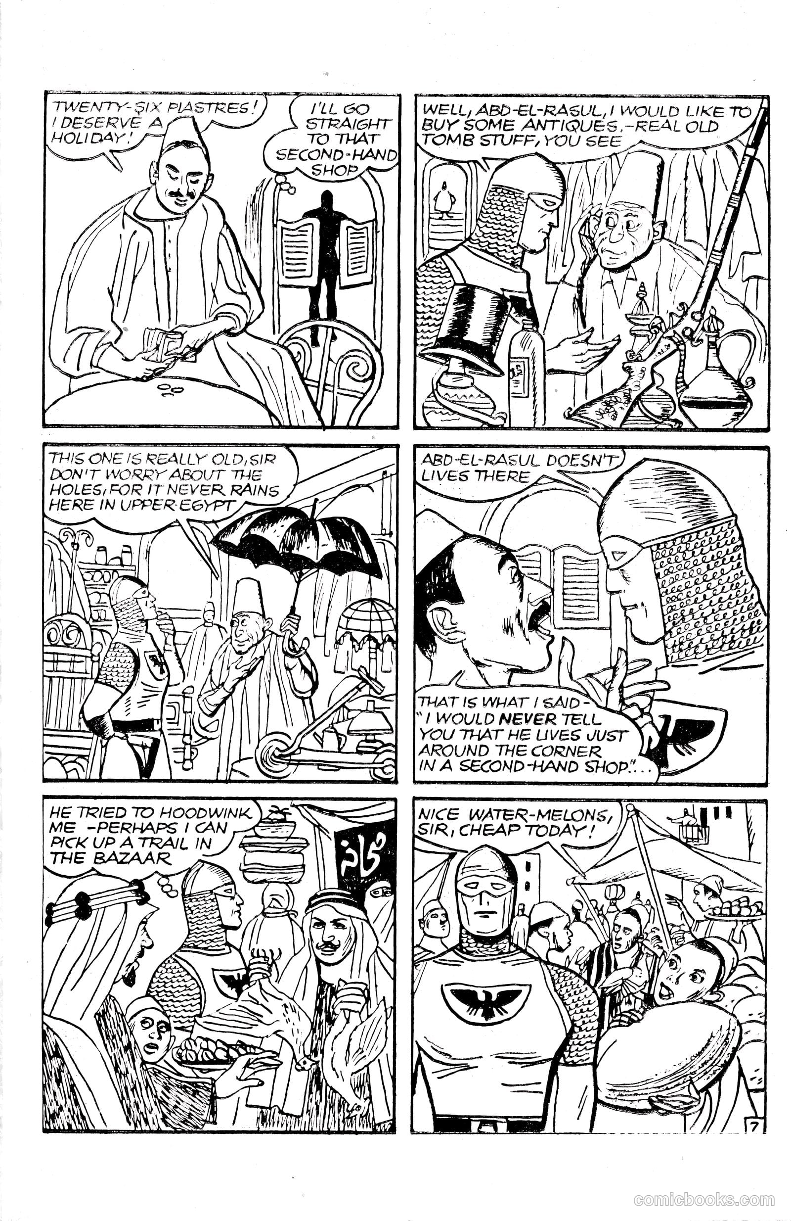Sir Falcon #53 (1960) — page 7 of 24