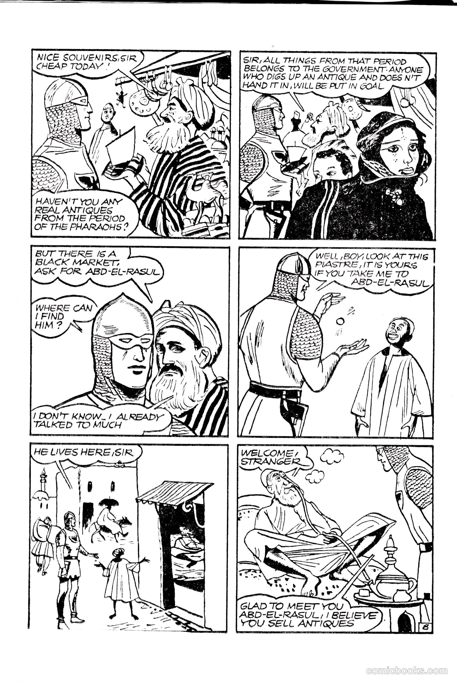 Sir Falcon #53 (1960) — page 8 of 24