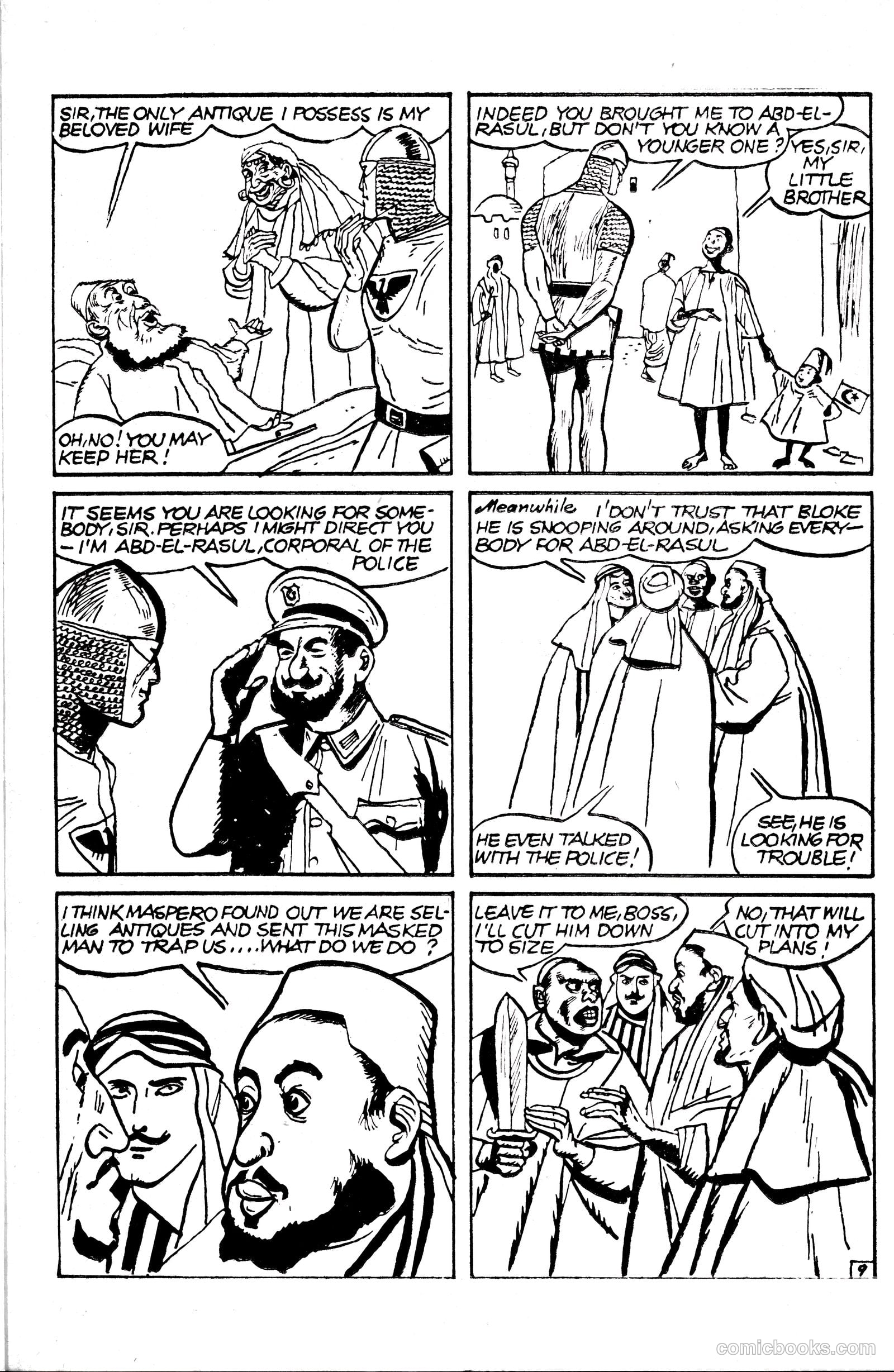 Sir Falcon #53 (1960) — page 9 of 24