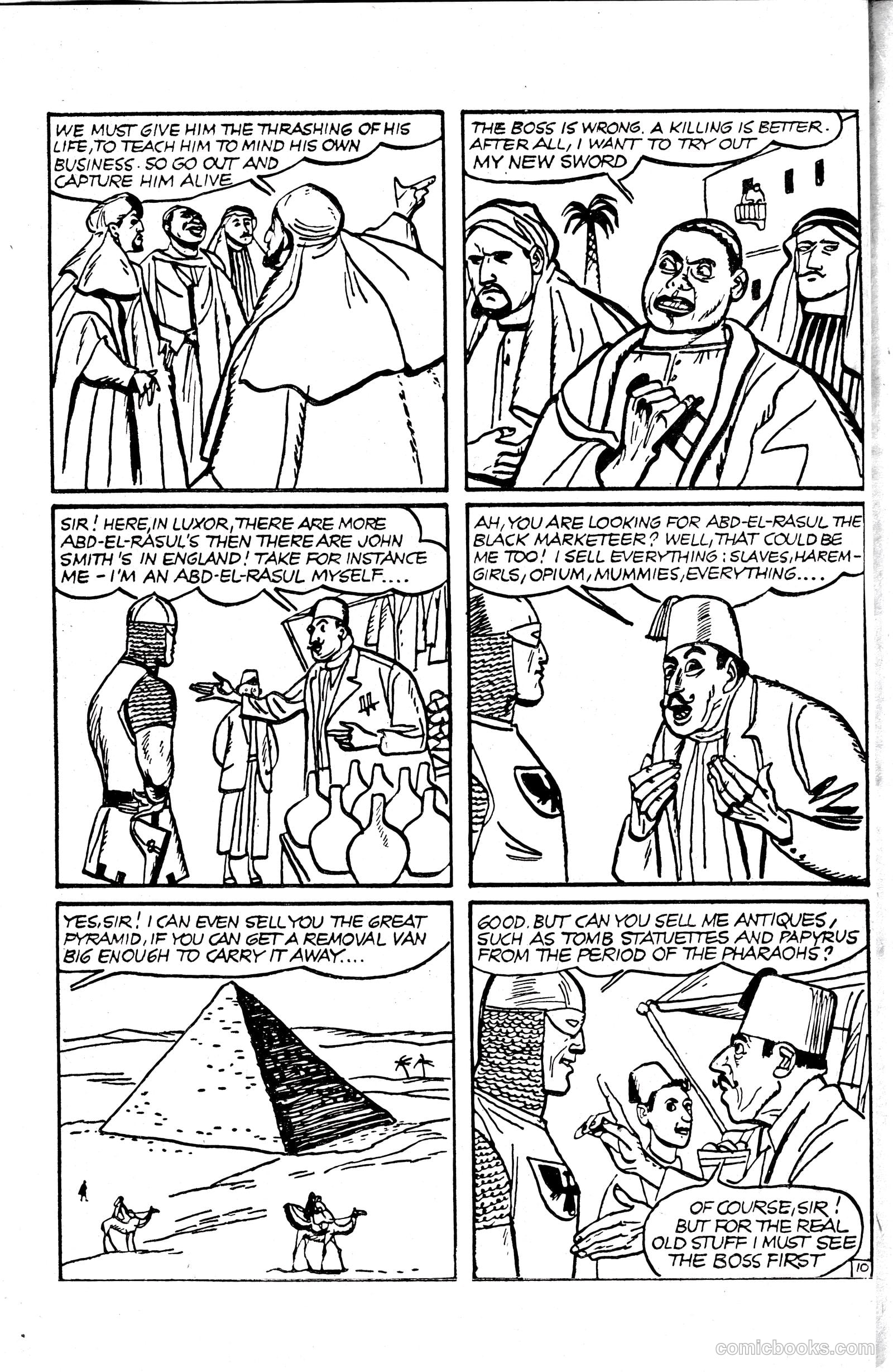 Sir Falcon #53 (1960) — page 10 of 24