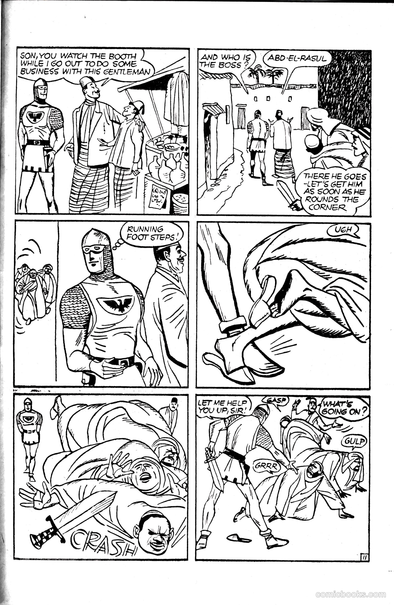Sir Falcon #53 (1960) — page 11 of 24