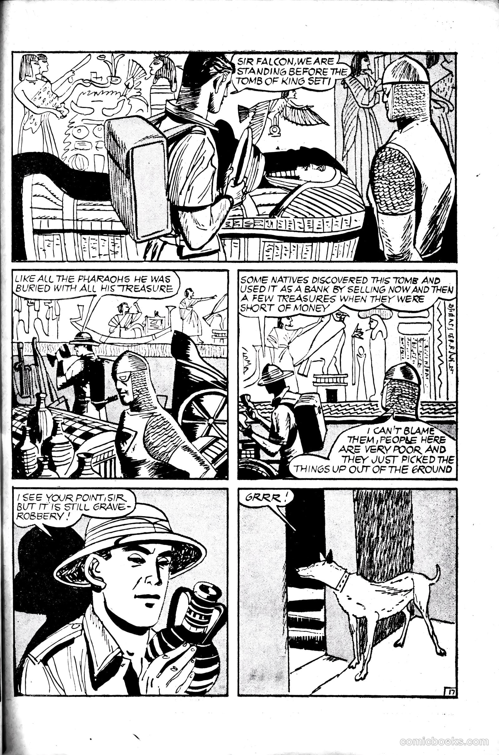 Sir Falcon #53 (1960) — page 17 of 24