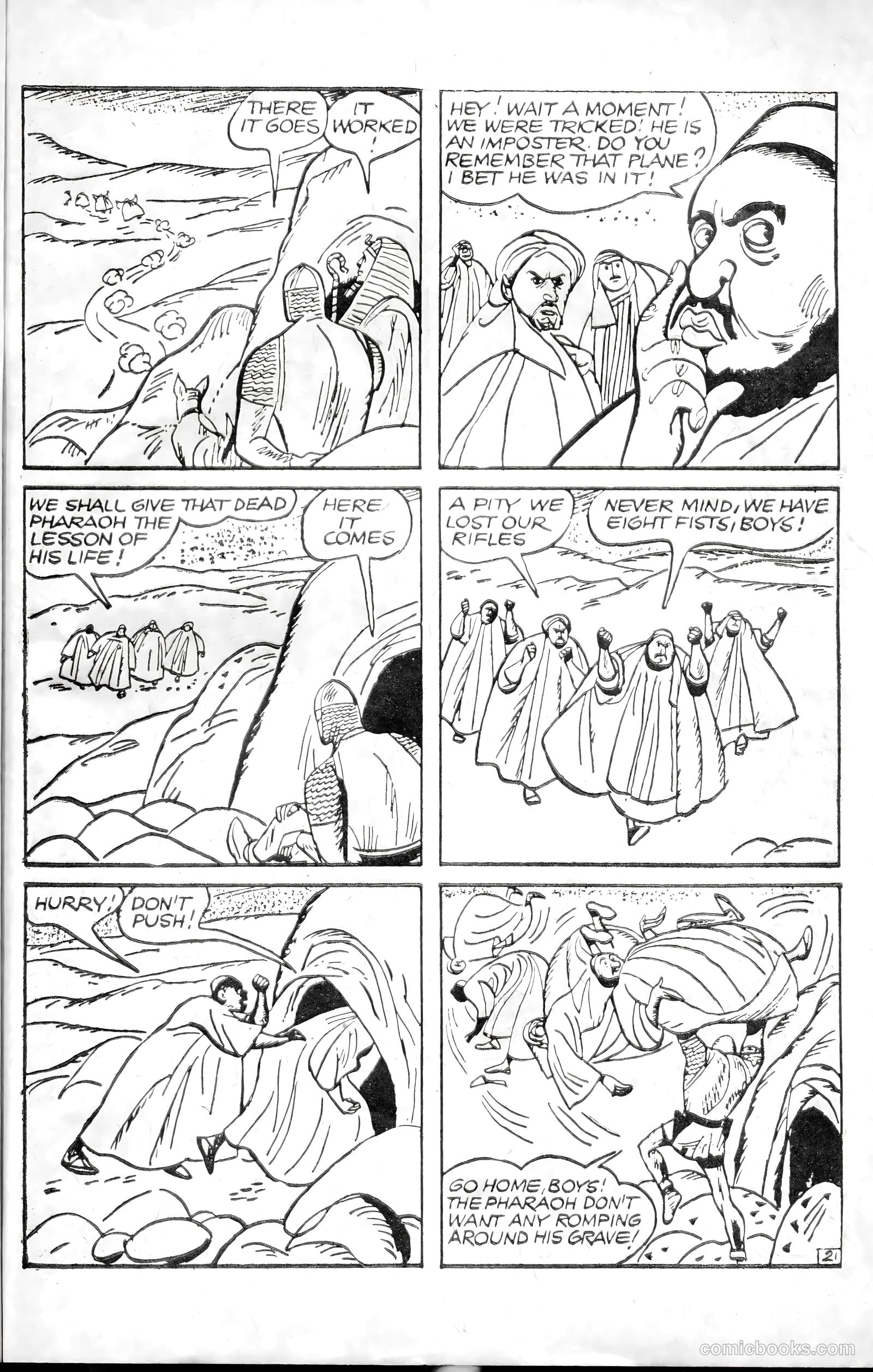 Sir Falcon #53 (1960) — page 21 of 24