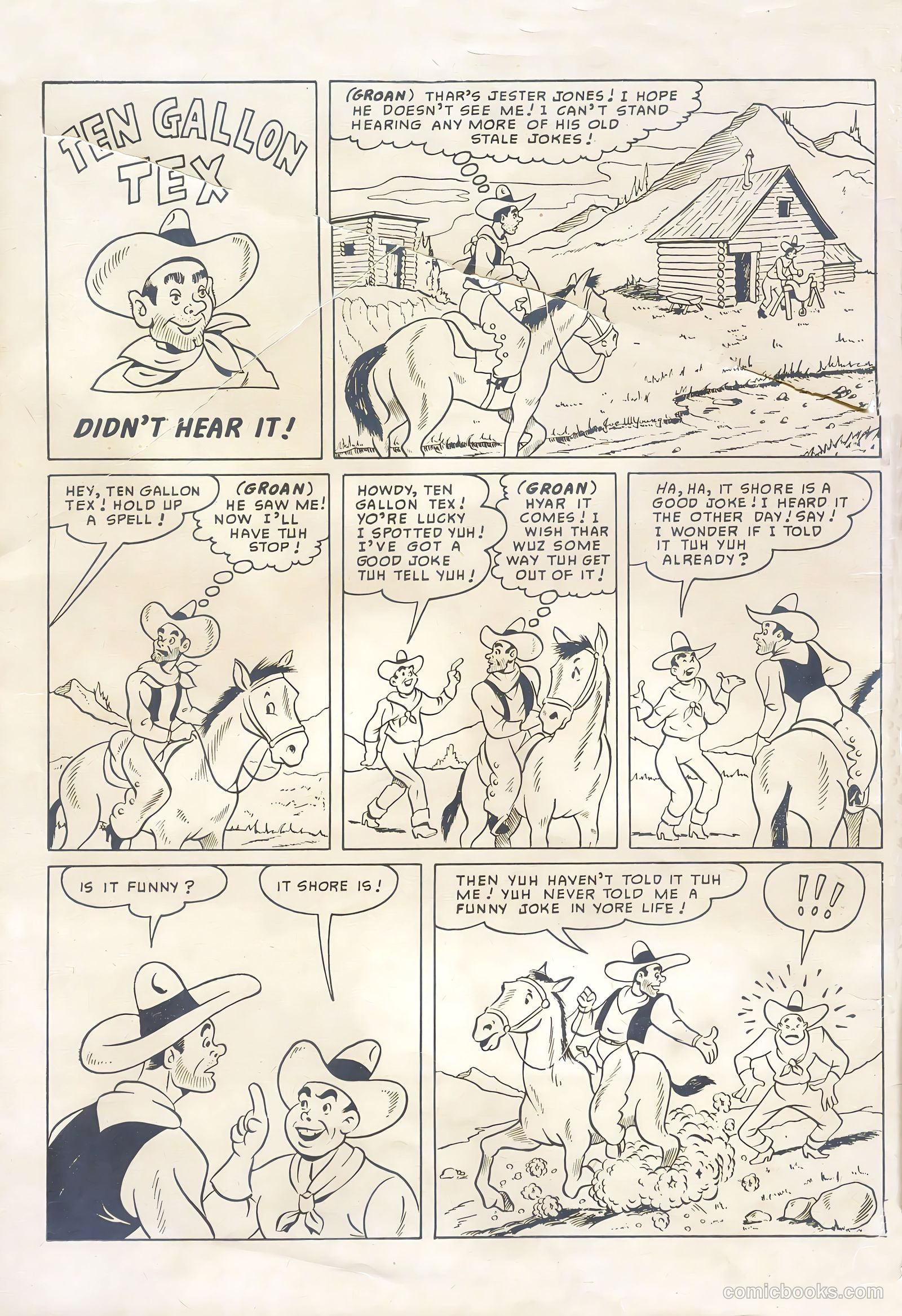 Six-Gun Heroes #1 (1950) — page 2 of 36