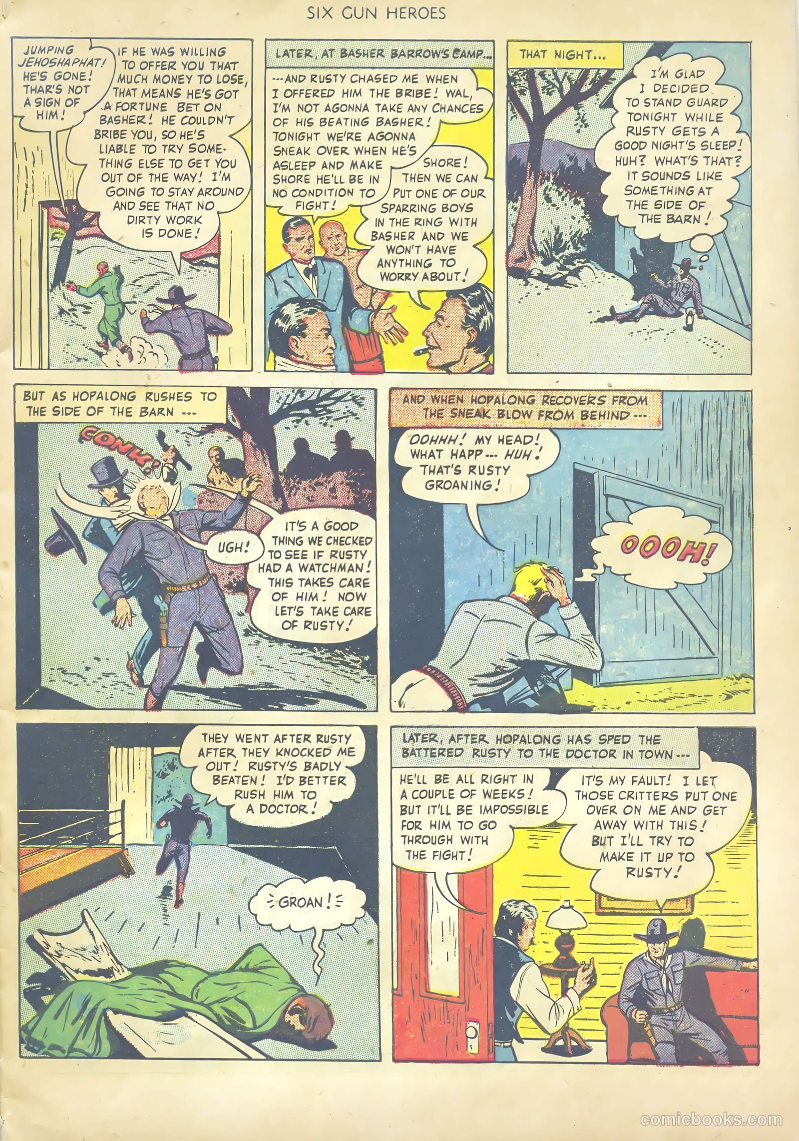 Six-Gun Heroes #1 (1950) — page 7 of 36