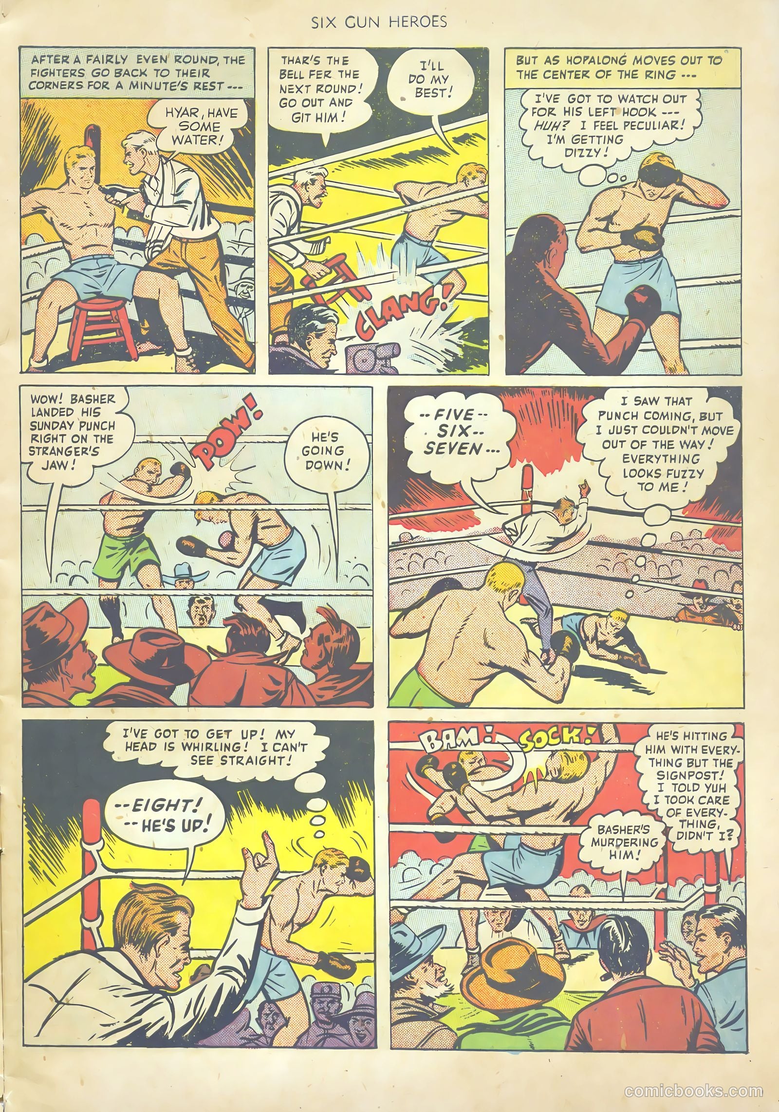 Six-Gun Heroes #1 (1950) — page 9 of 36