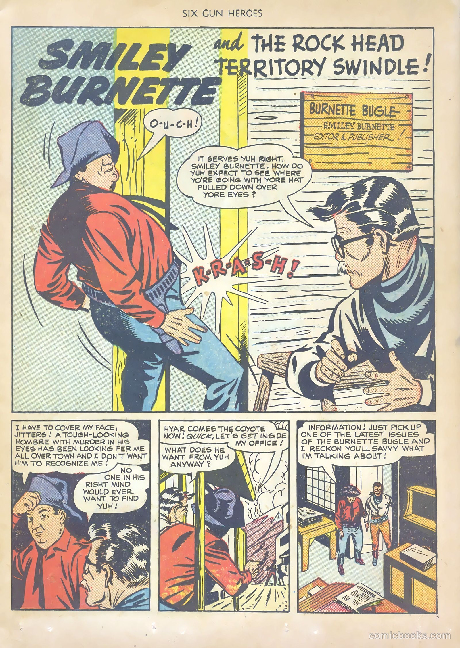 Six-Gun Heroes #1 (1950) — page 15 of 36