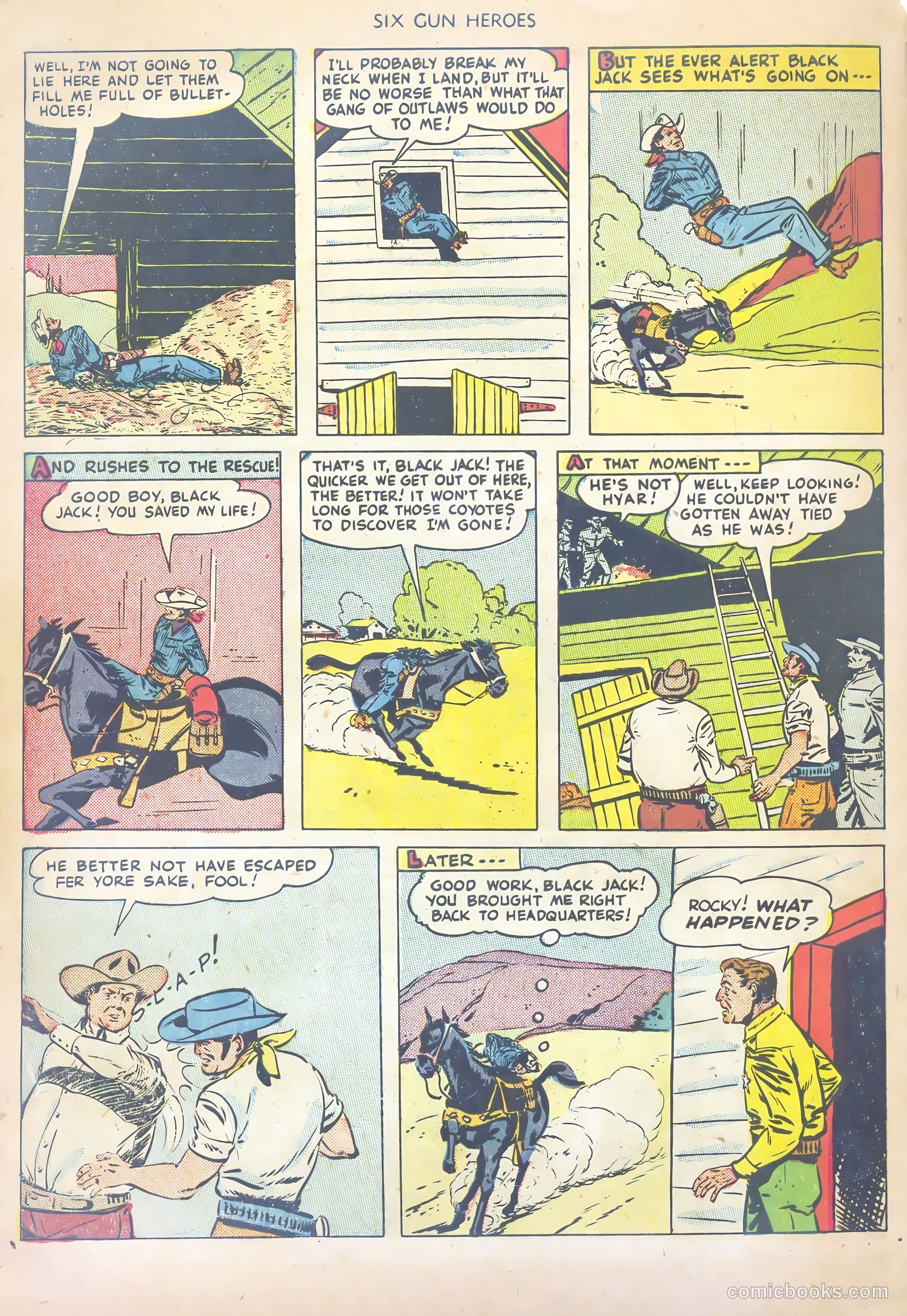 Six-Gun Heroes #1 (1950) — page 32 of 36