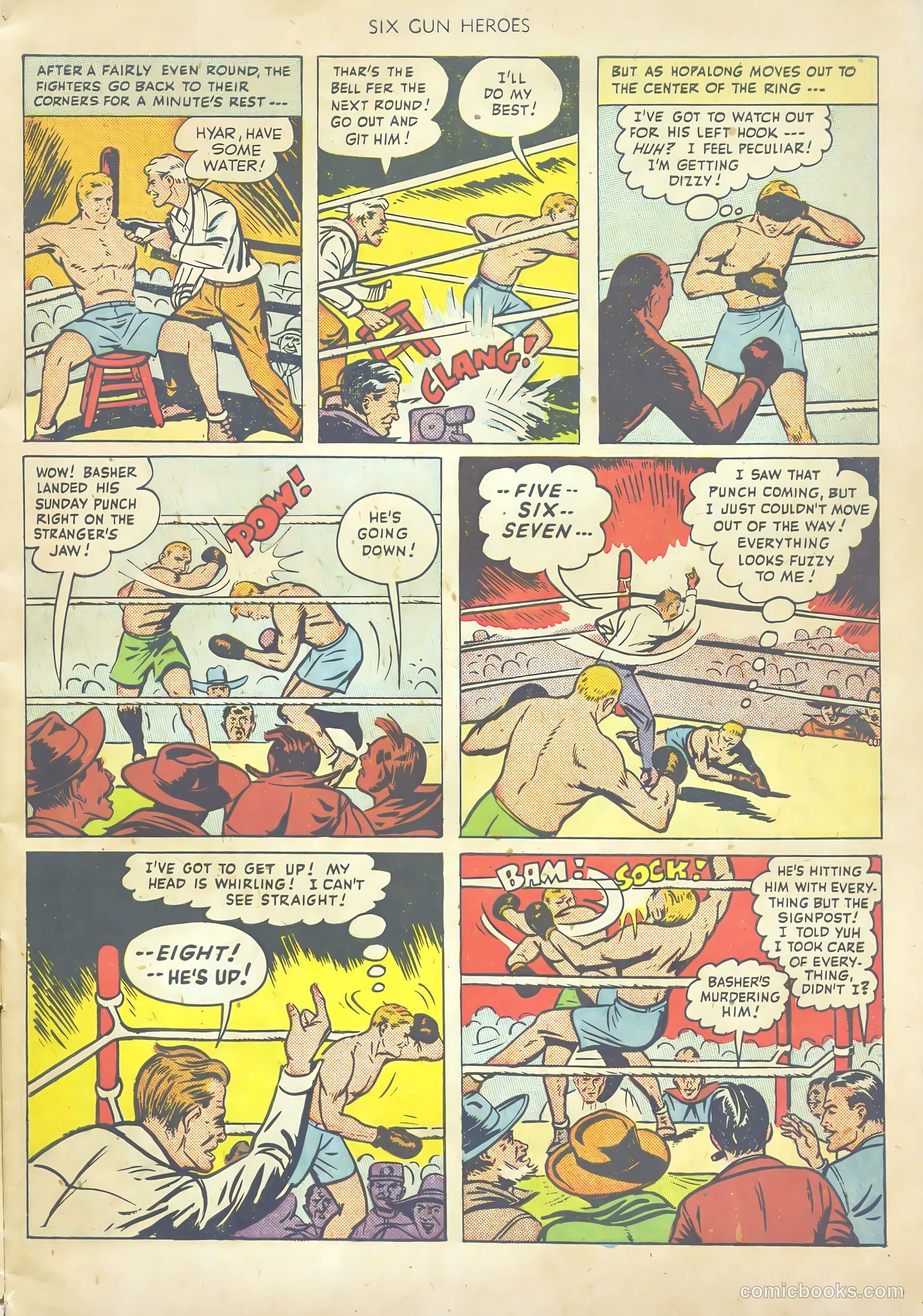 Six-Gun Heroes #1 (1950) — page 9 of 36