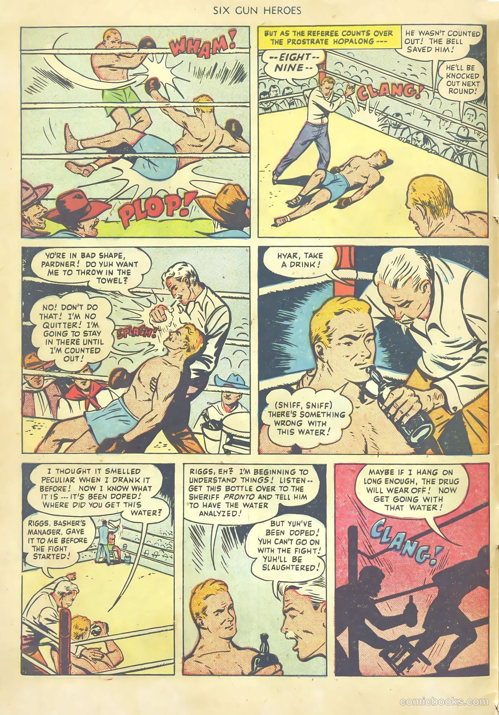 Six-Gun Heroes #1 (1950) — page 10 of 36
