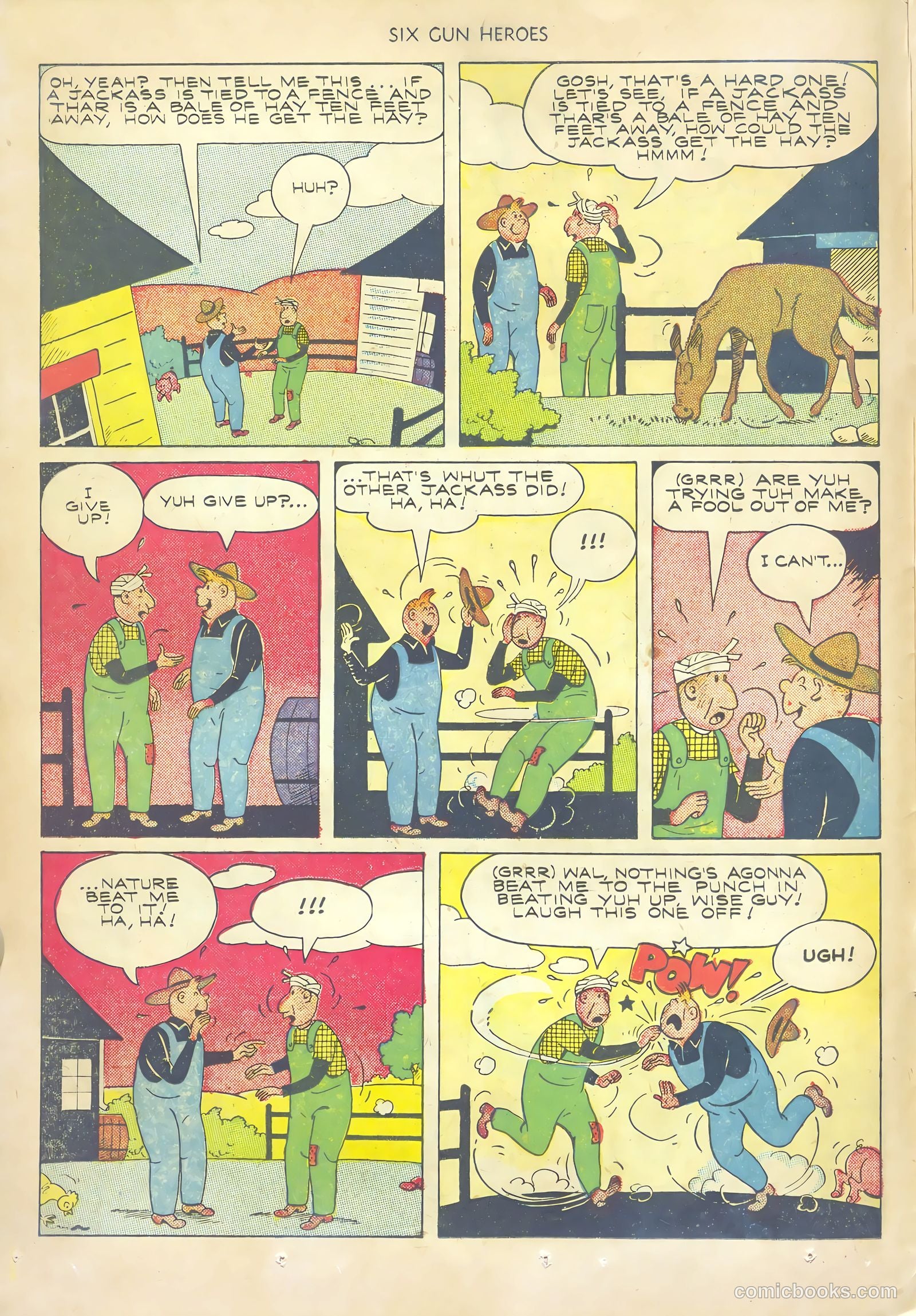 Six-Gun Heroes #1 (1950) — page 14 of 36