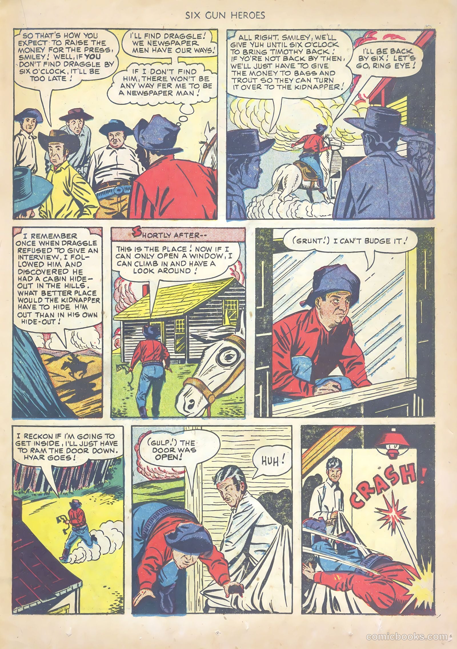 Six-Gun Heroes #1 (1950) — page 19 of 36