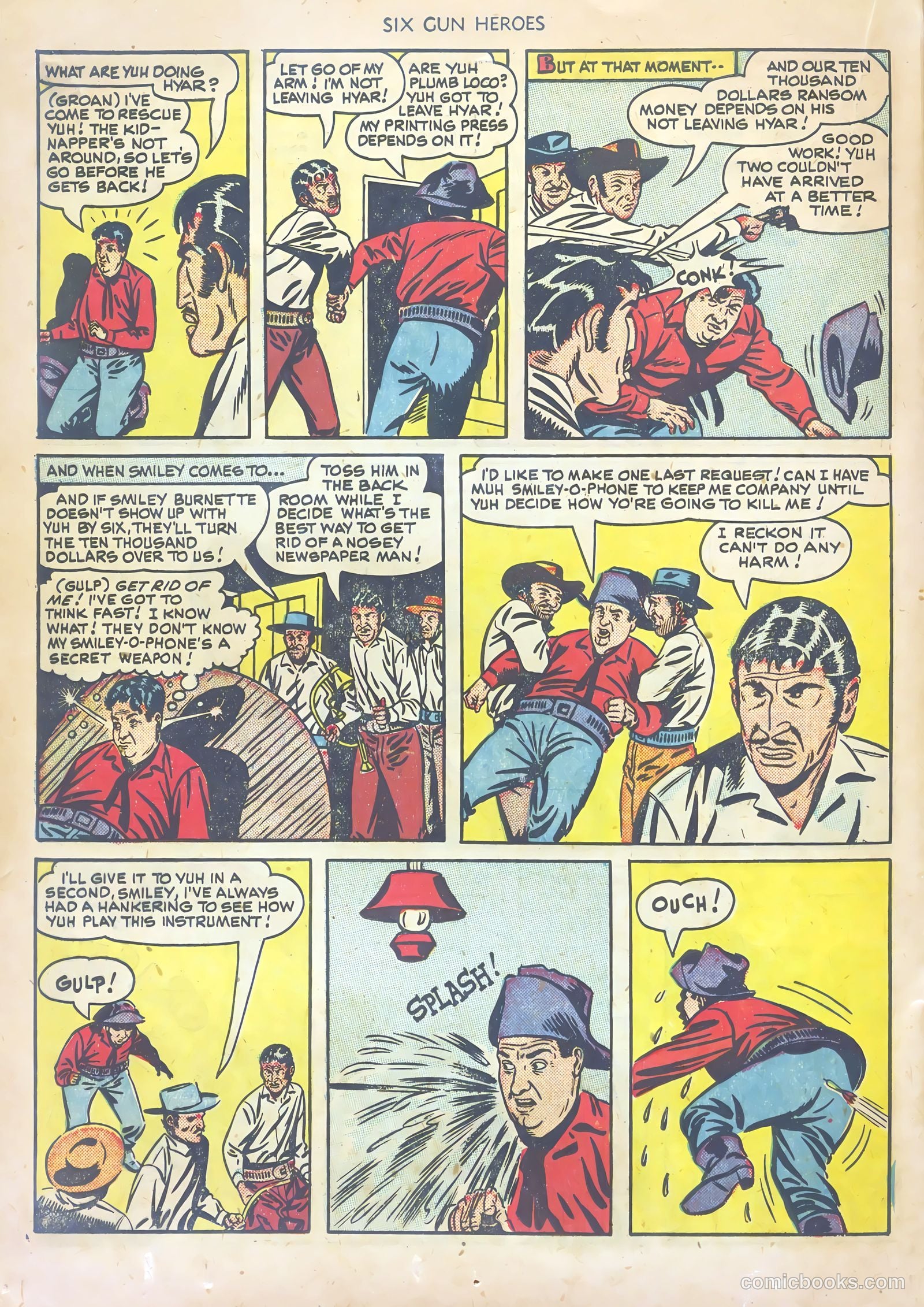 Six-Gun Heroes #1 (1950) — page 20 of 36