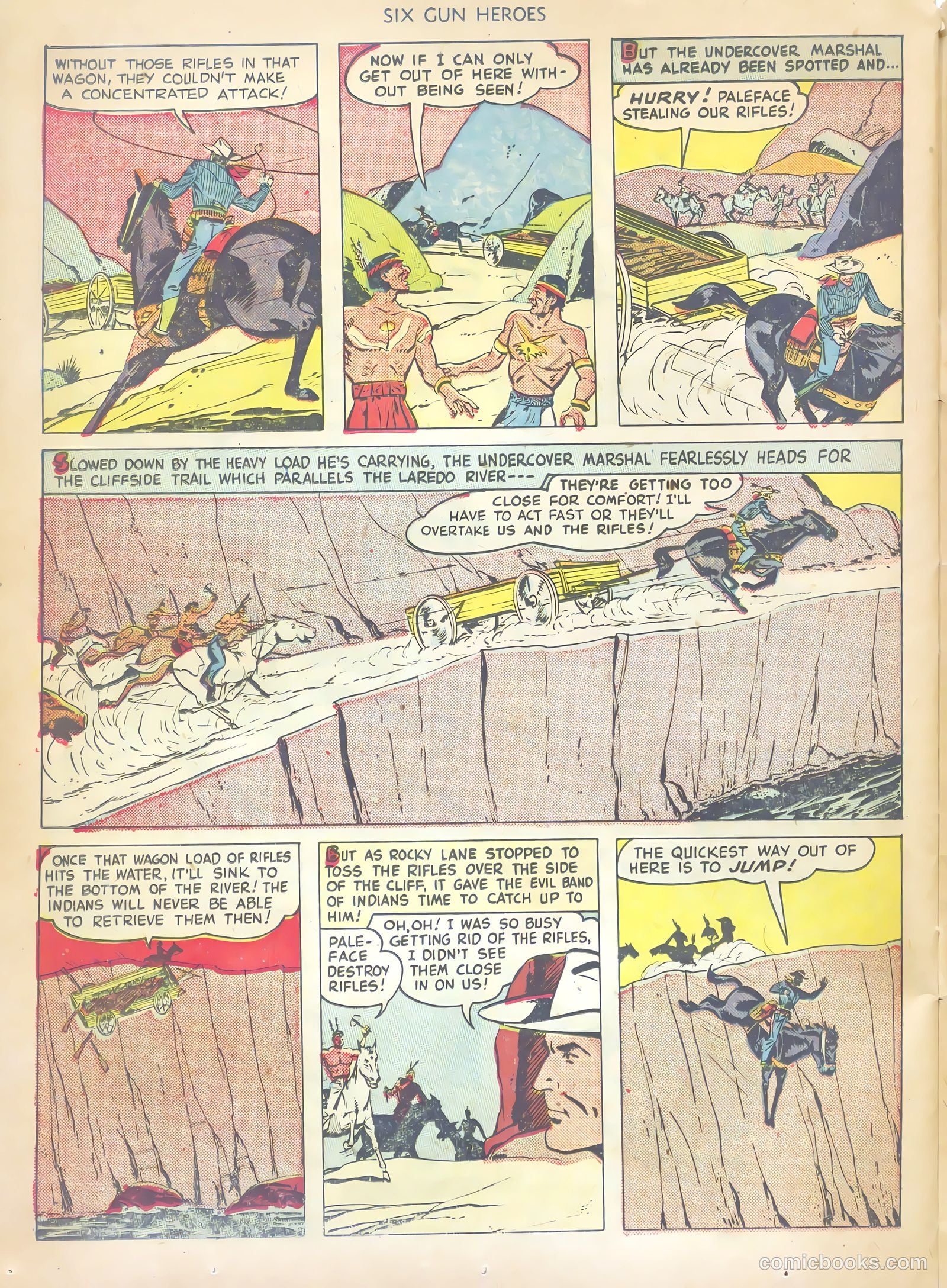 Six-Gun Heroes #1 (1950) — page 26 of 36
