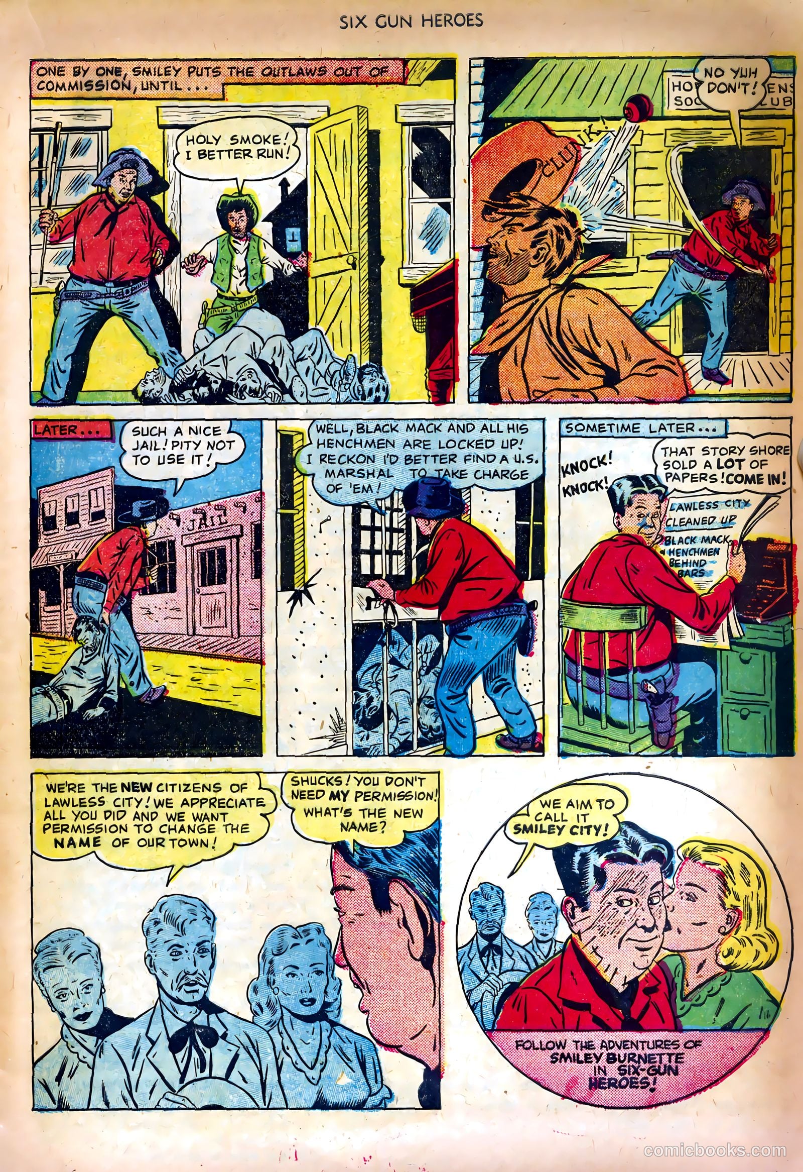 Six-Gun Heroes #10 (1951) — page 13 of 36