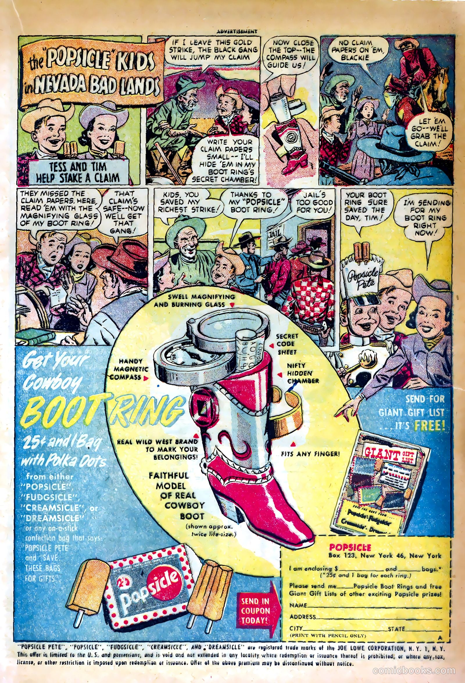 Six-Gun Heroes #10 (1951) — page 17 of 36