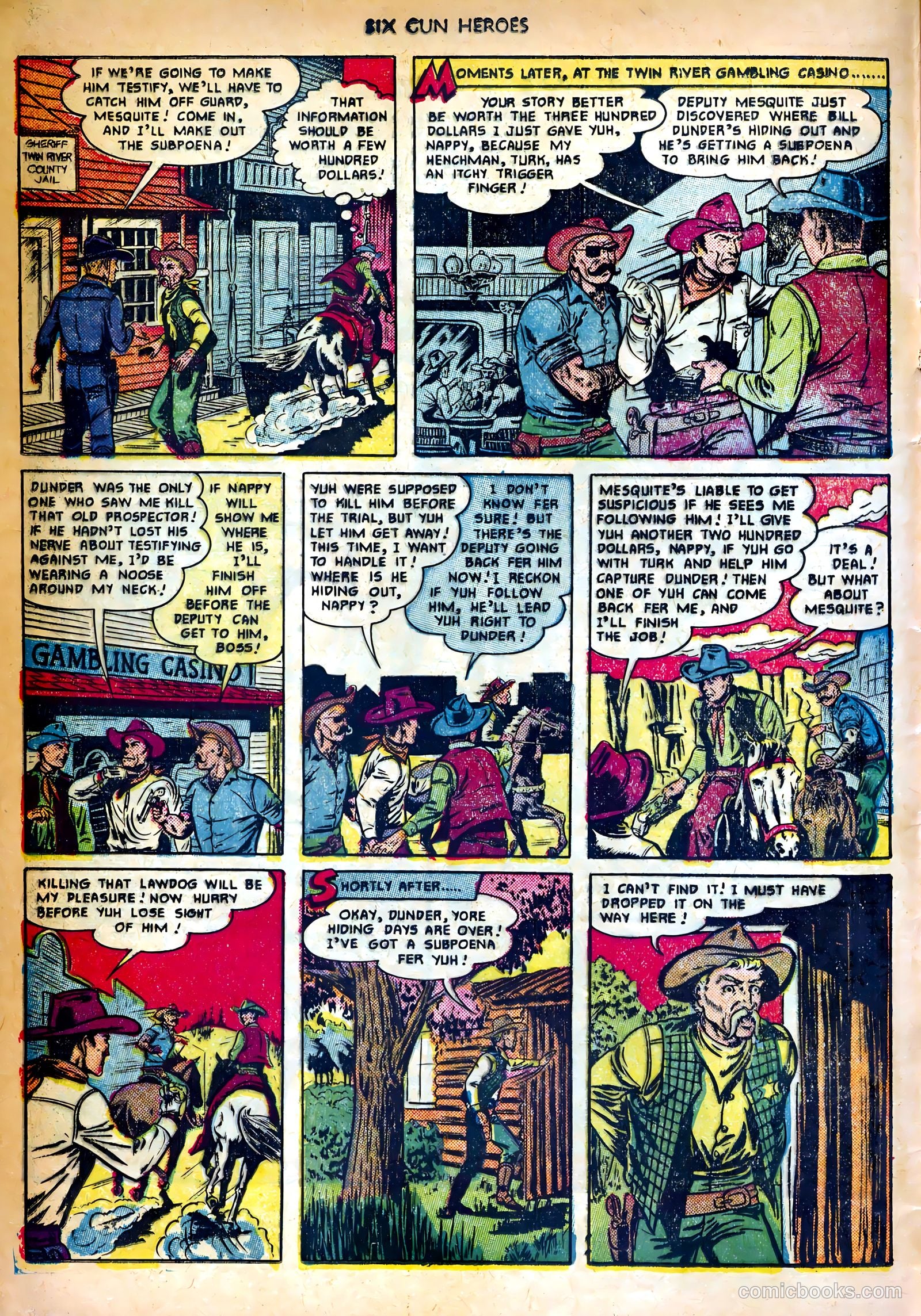 Six-Gun Heroes #10 (1951) — page 4 of 36