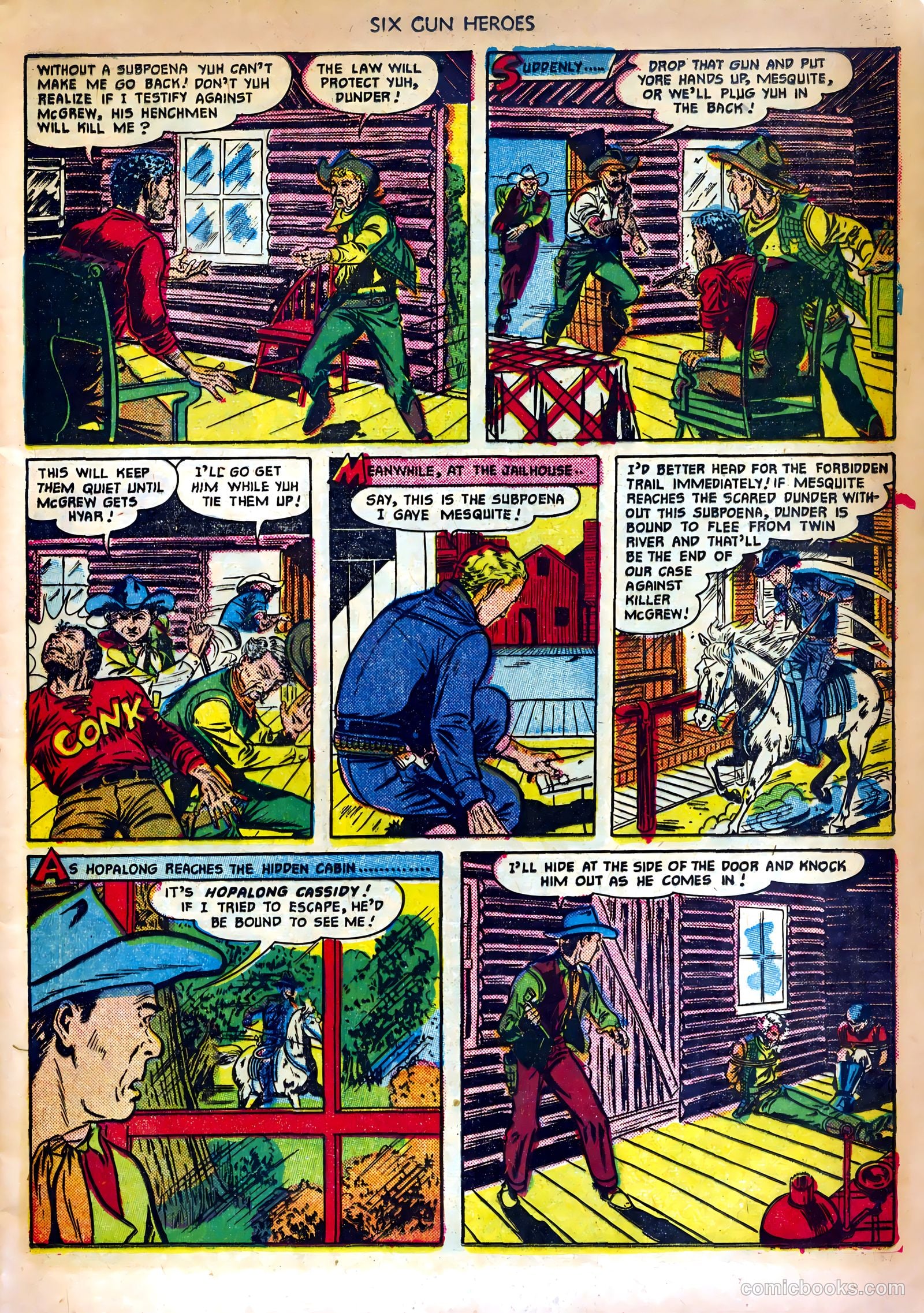 Six-Gun Heroes #10 (1951) — page 5 of 36