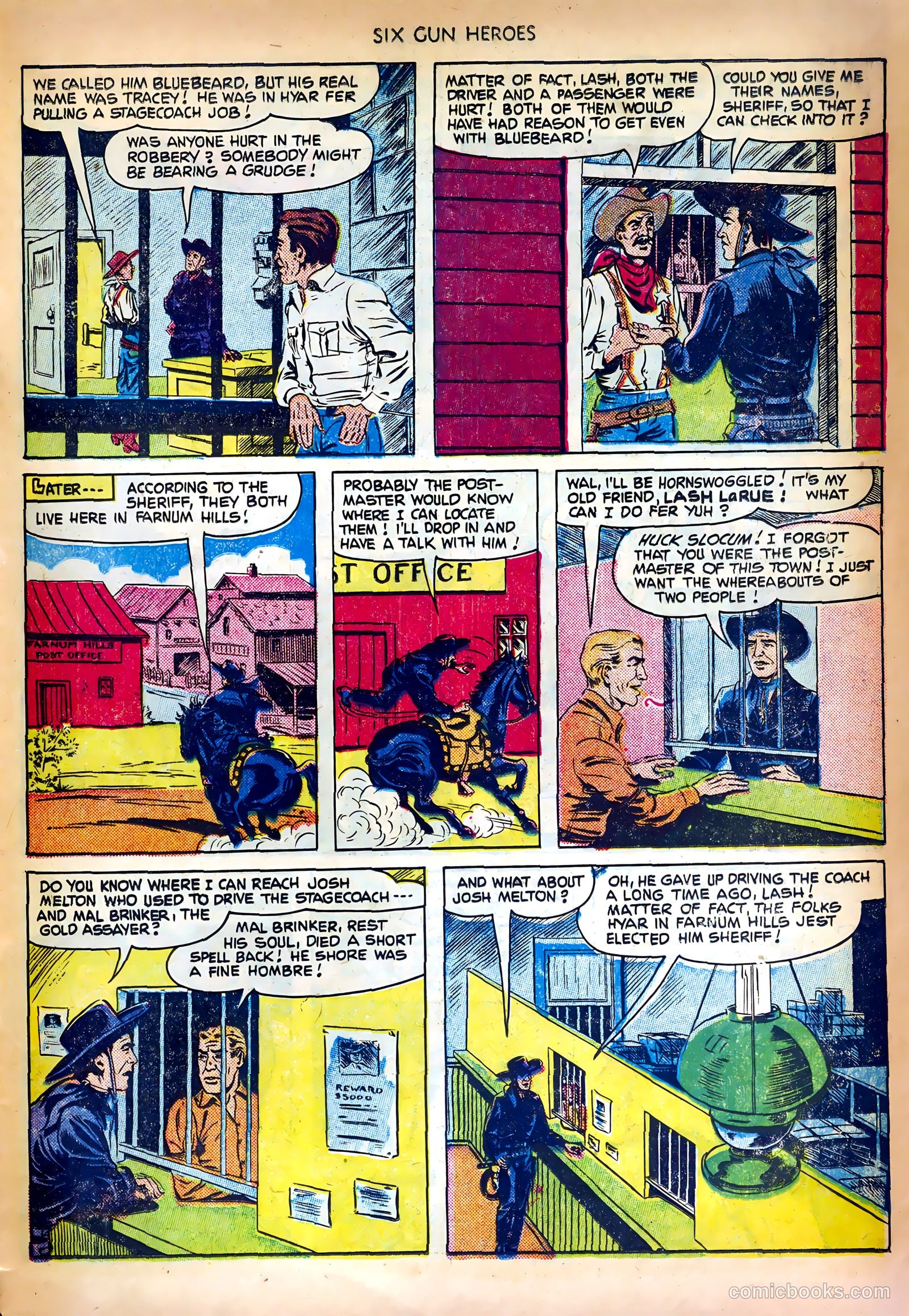 Six-Gun Heroes #10 (1951) — page 27 of 36