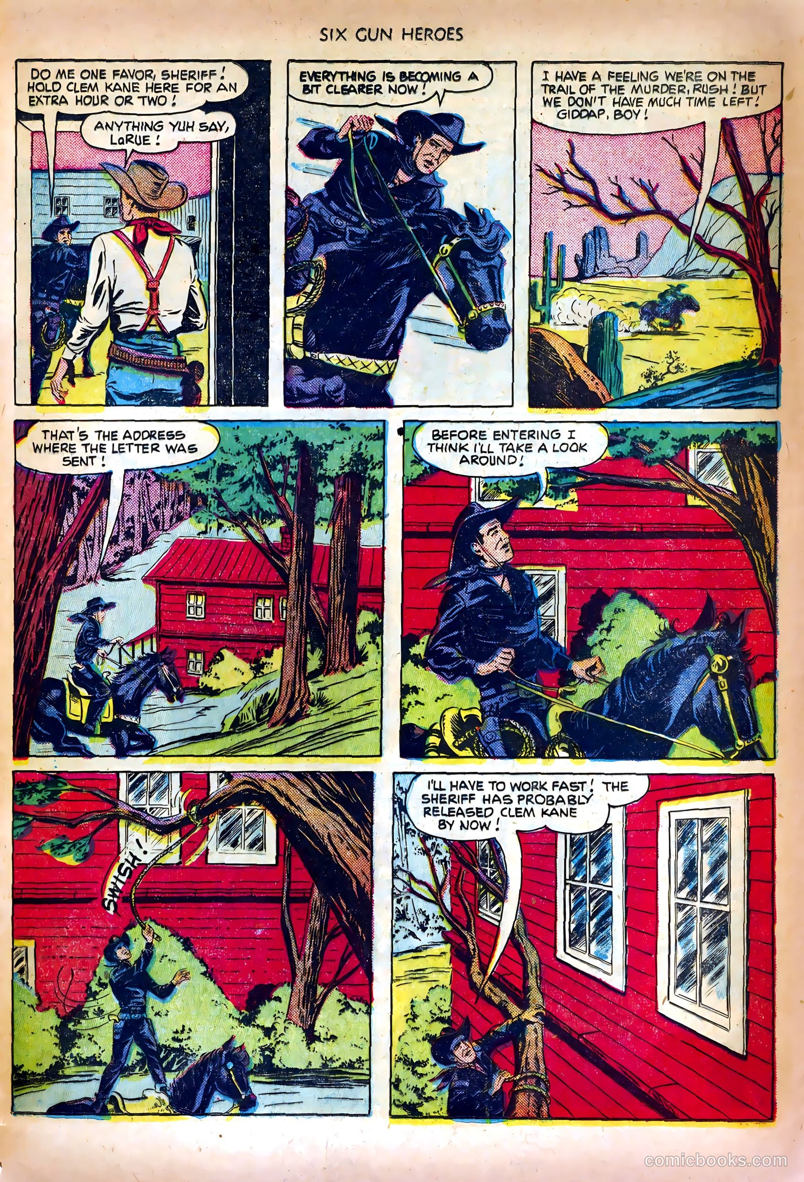 Six-Gun Heroes #10 (1951) — page 29 of 36