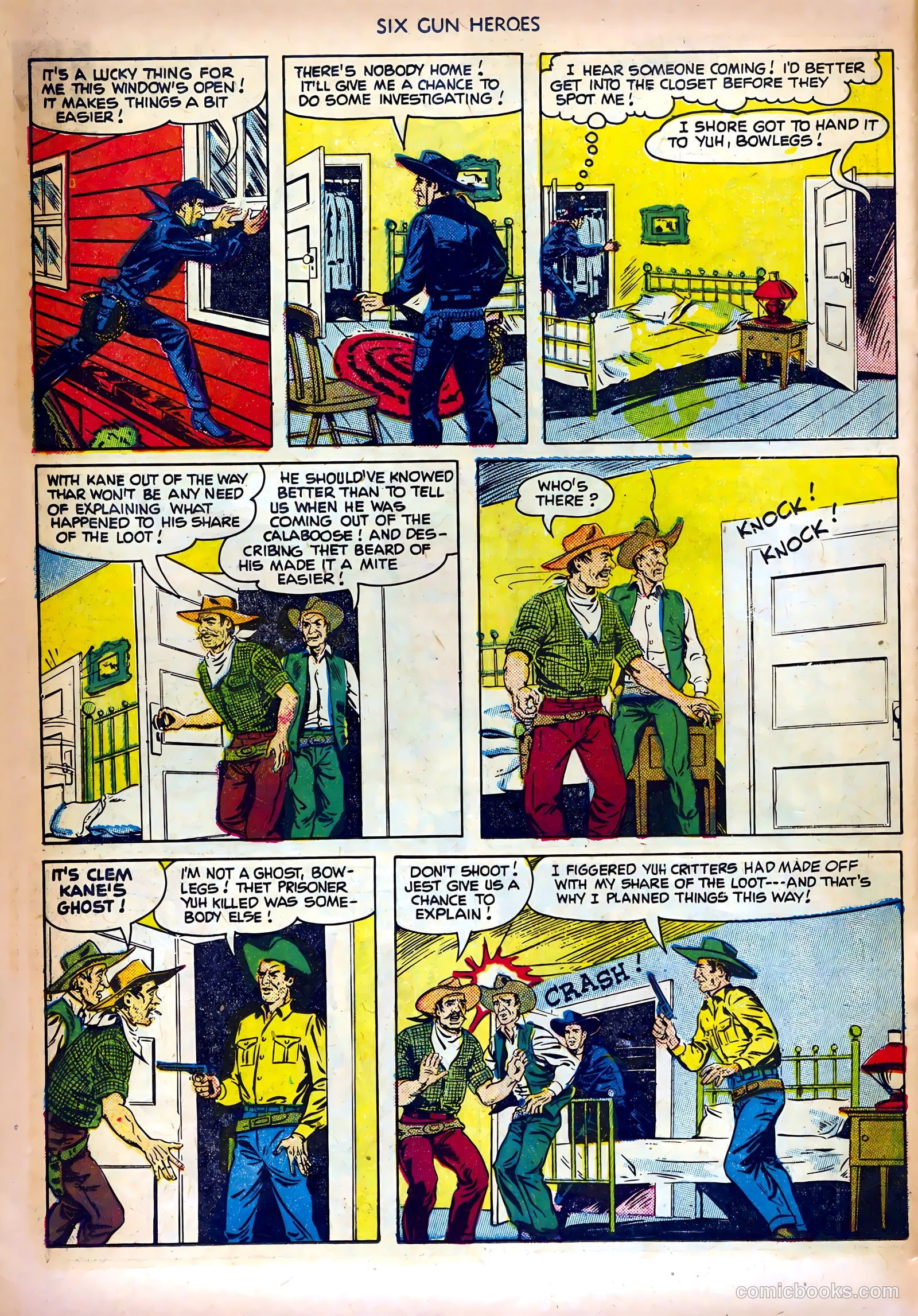Six-Gun Heroes #10 (1951) — page 30 of 36