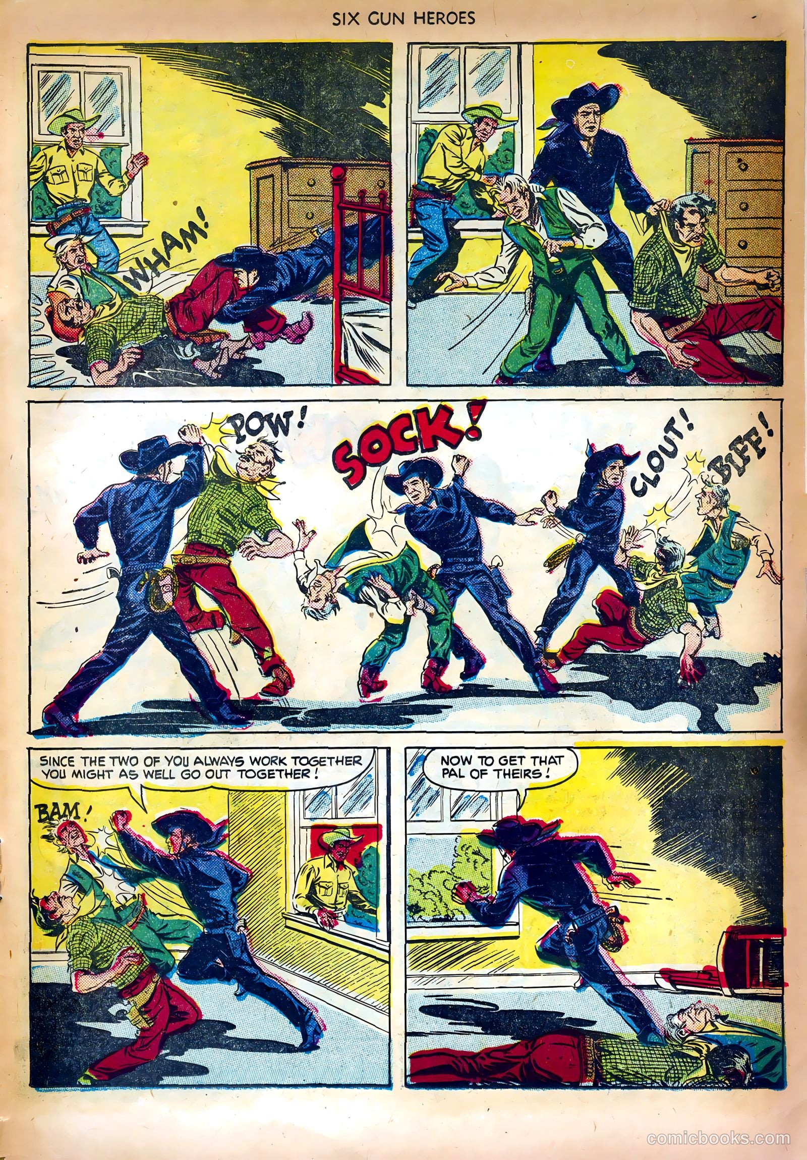 Six-Gun Heroes #10 (1951) — page 31 of 36