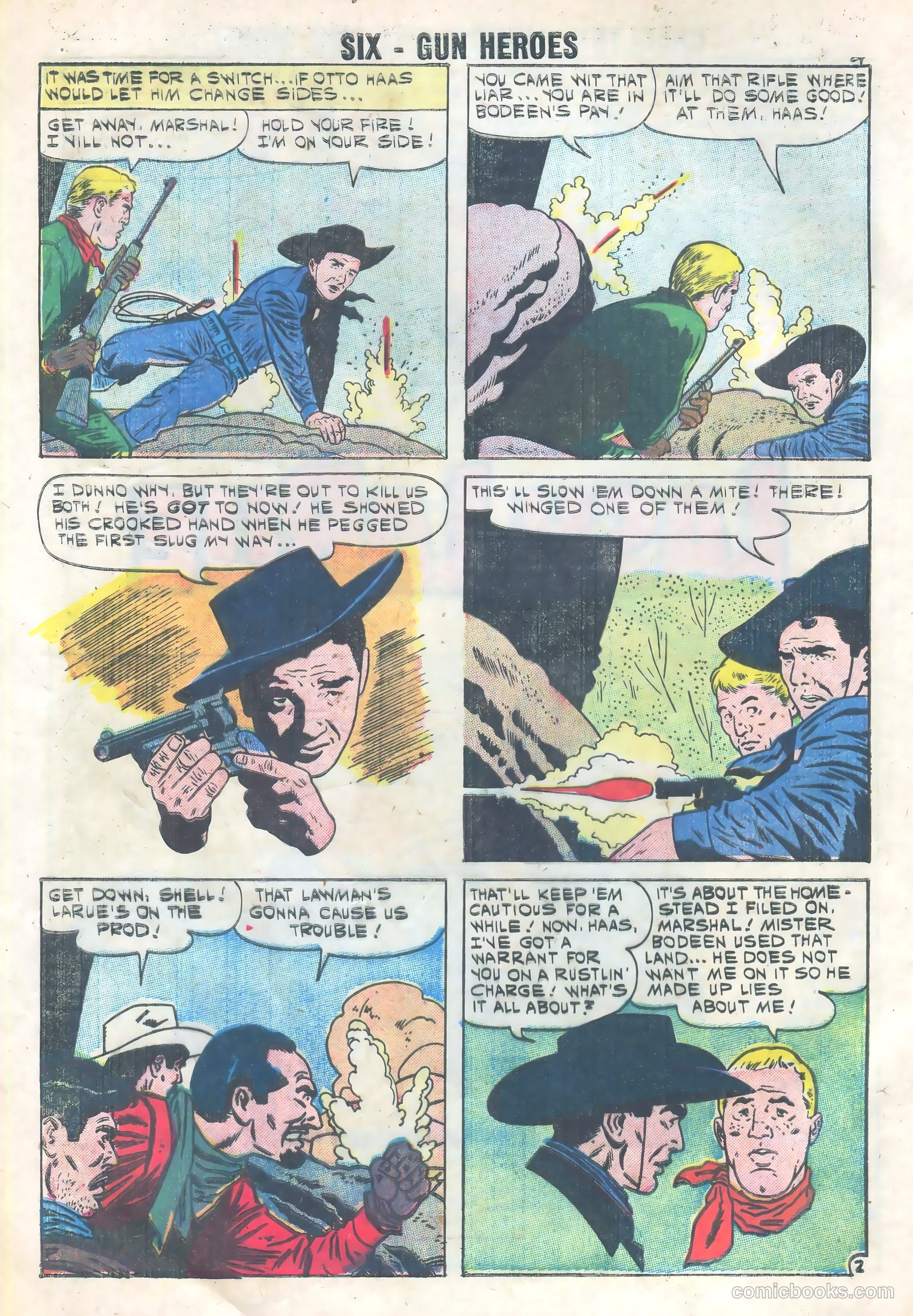 Six-Gun Heroes #10 (1961) — page 4 of 36