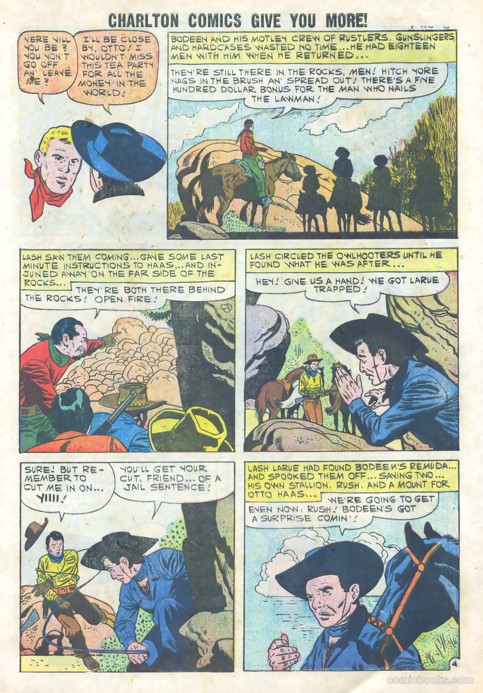 Six-Gun Heroes #10 (1961) — page 7 of 36