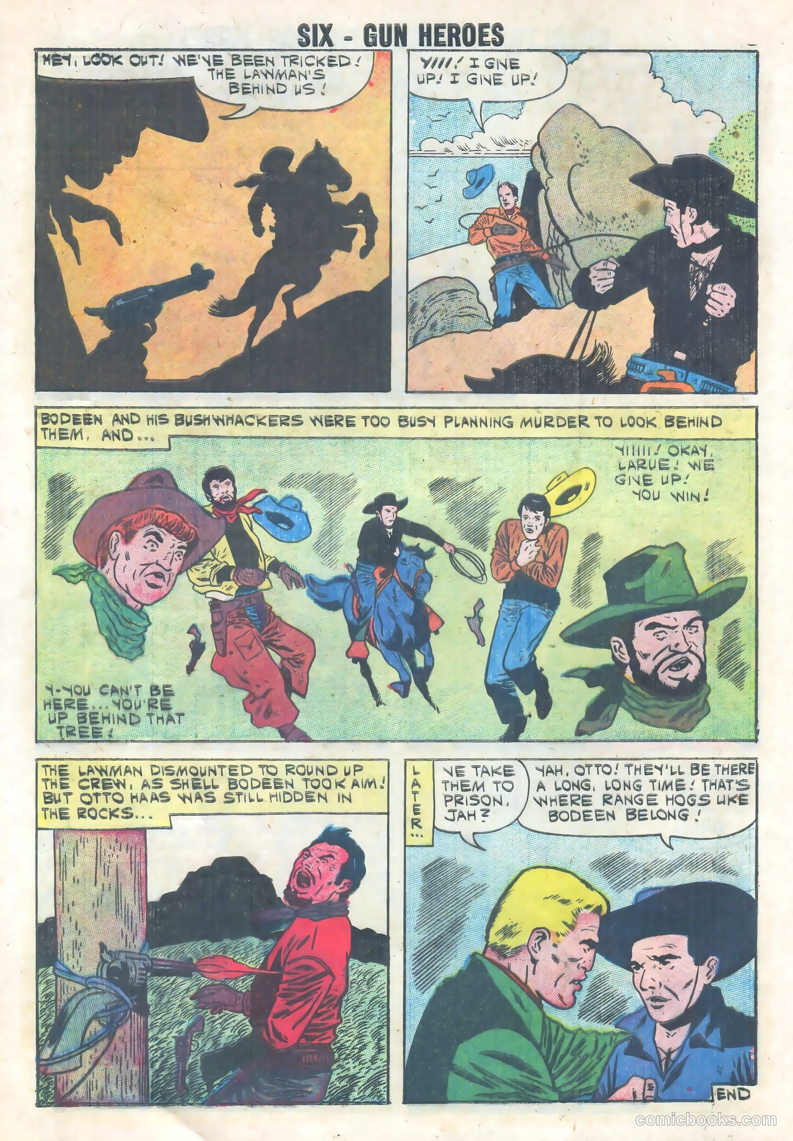 Six-Gun Heroes #10 (1961) — page 8 of 36
