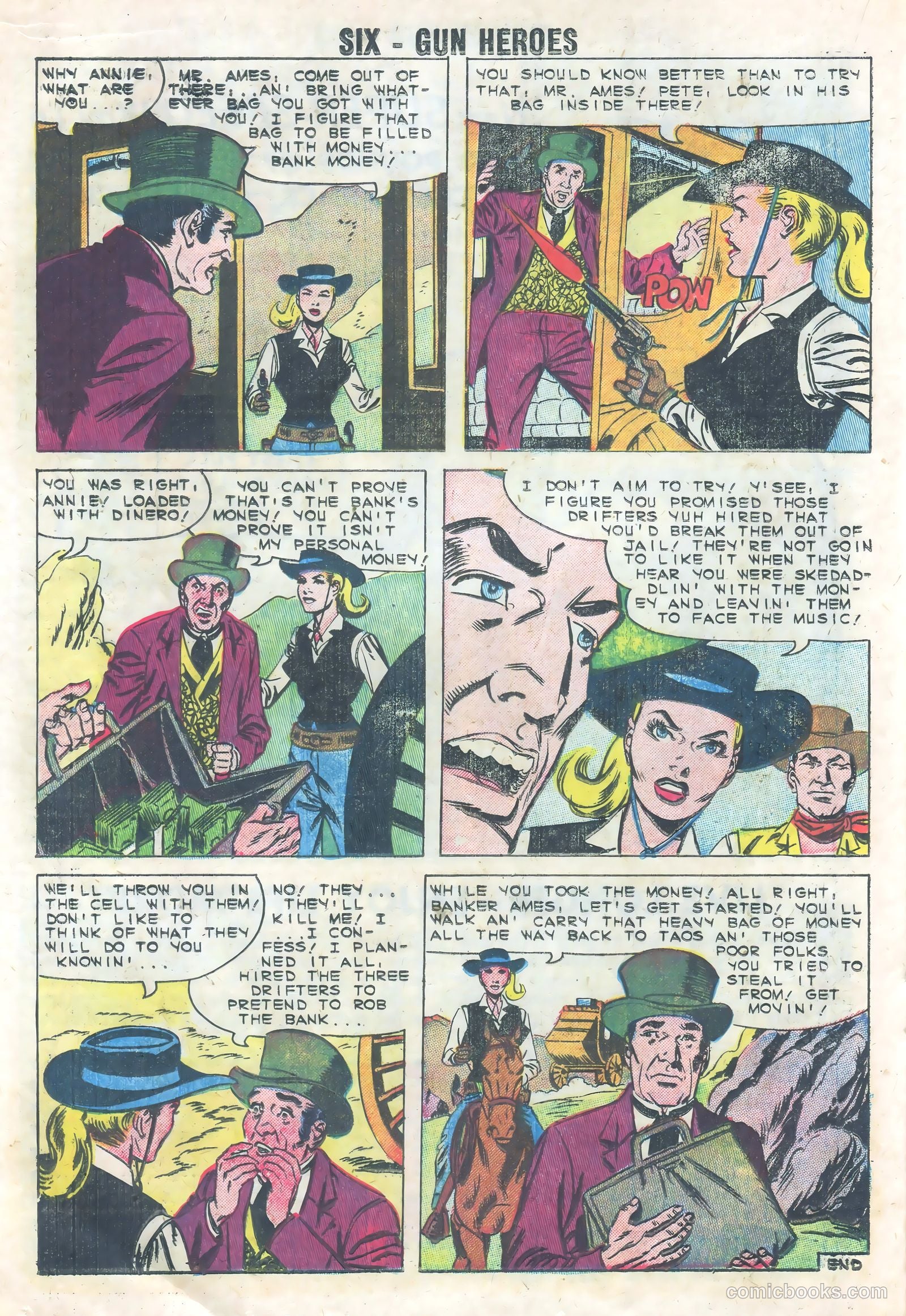 Six-Gun Heroes #10 (1961) — page 16 of 36