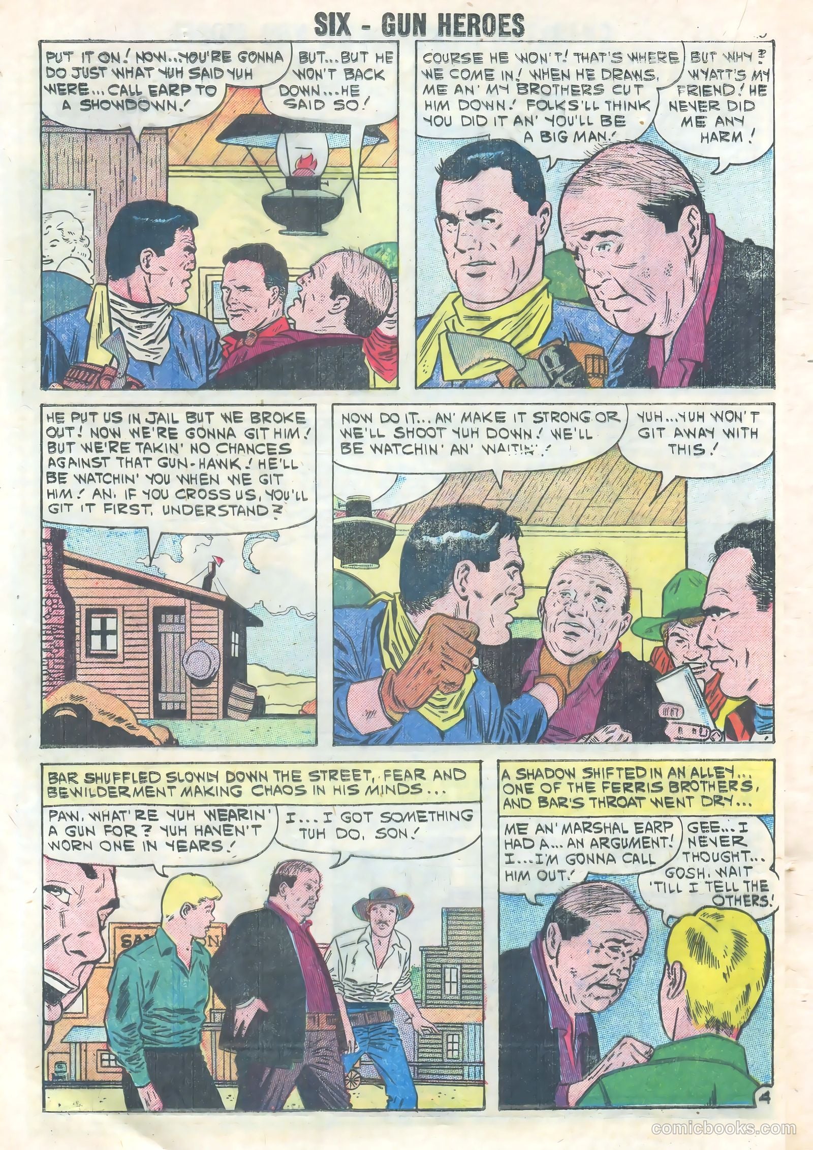 Six-Gun Heroes #10 (1961) — page 20 of 36