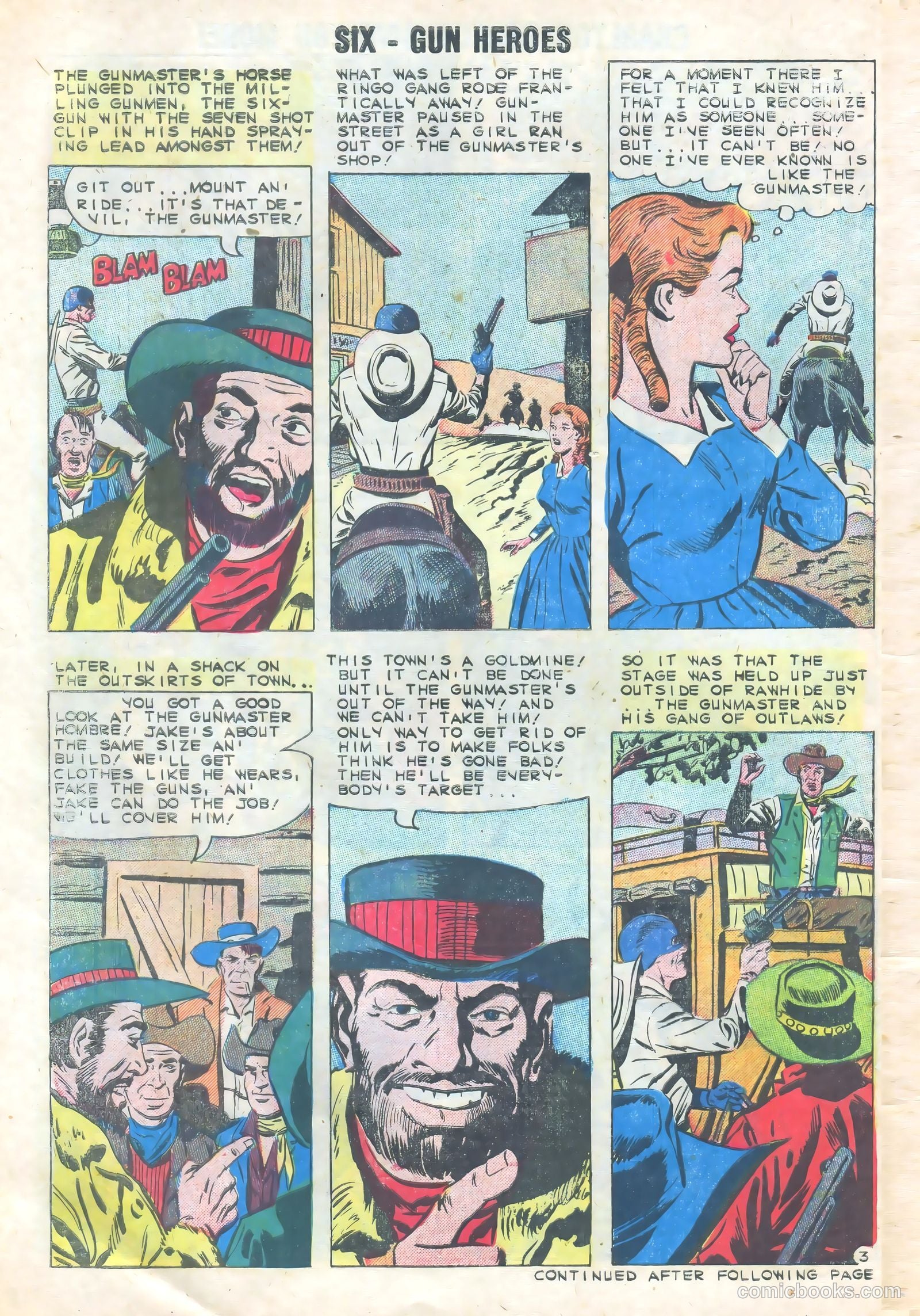 Six-Gun Heroes #10 (1961) — page 30 of 36