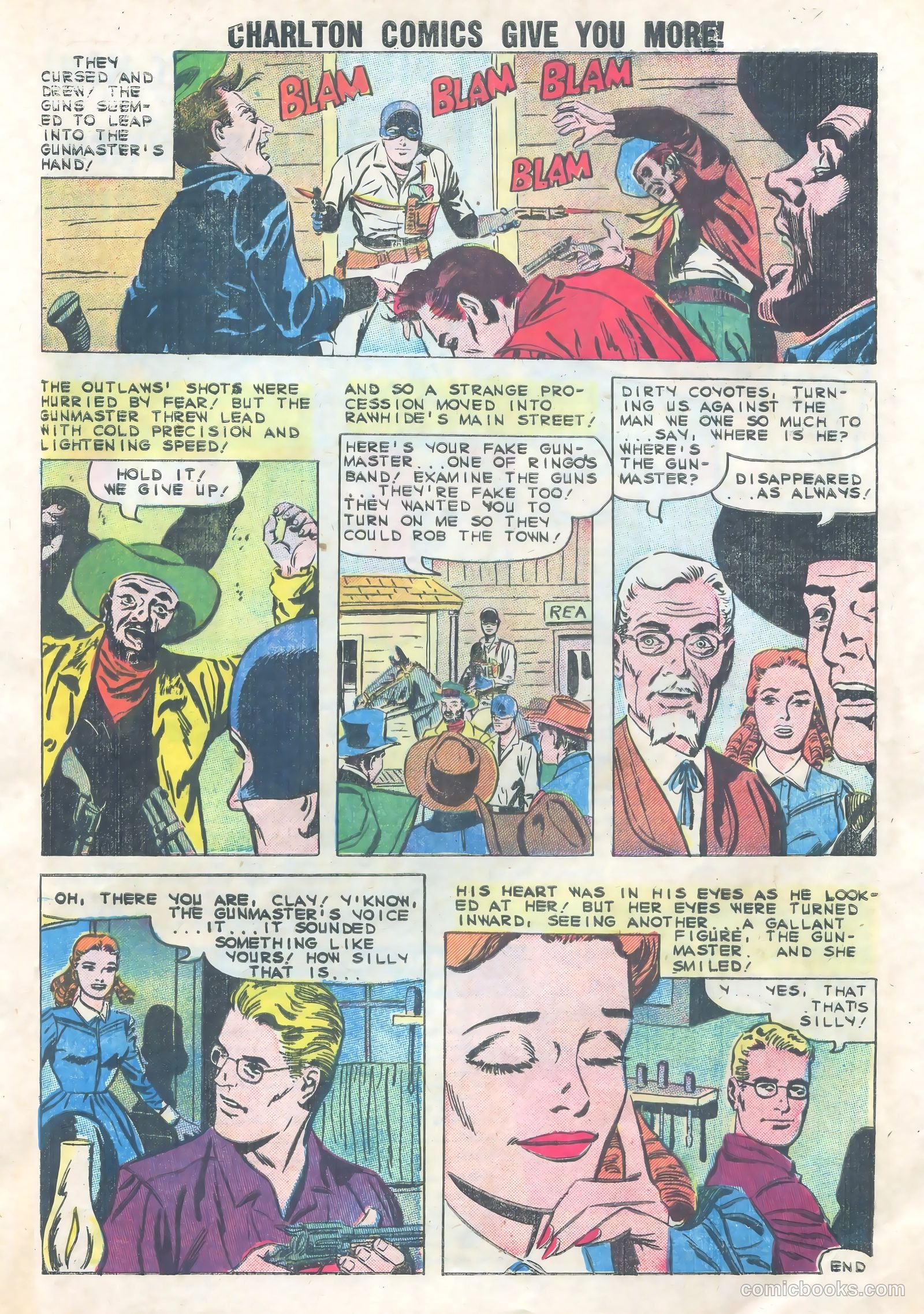 Six-Gun Heroes #10 (1961) — page 33 of 36