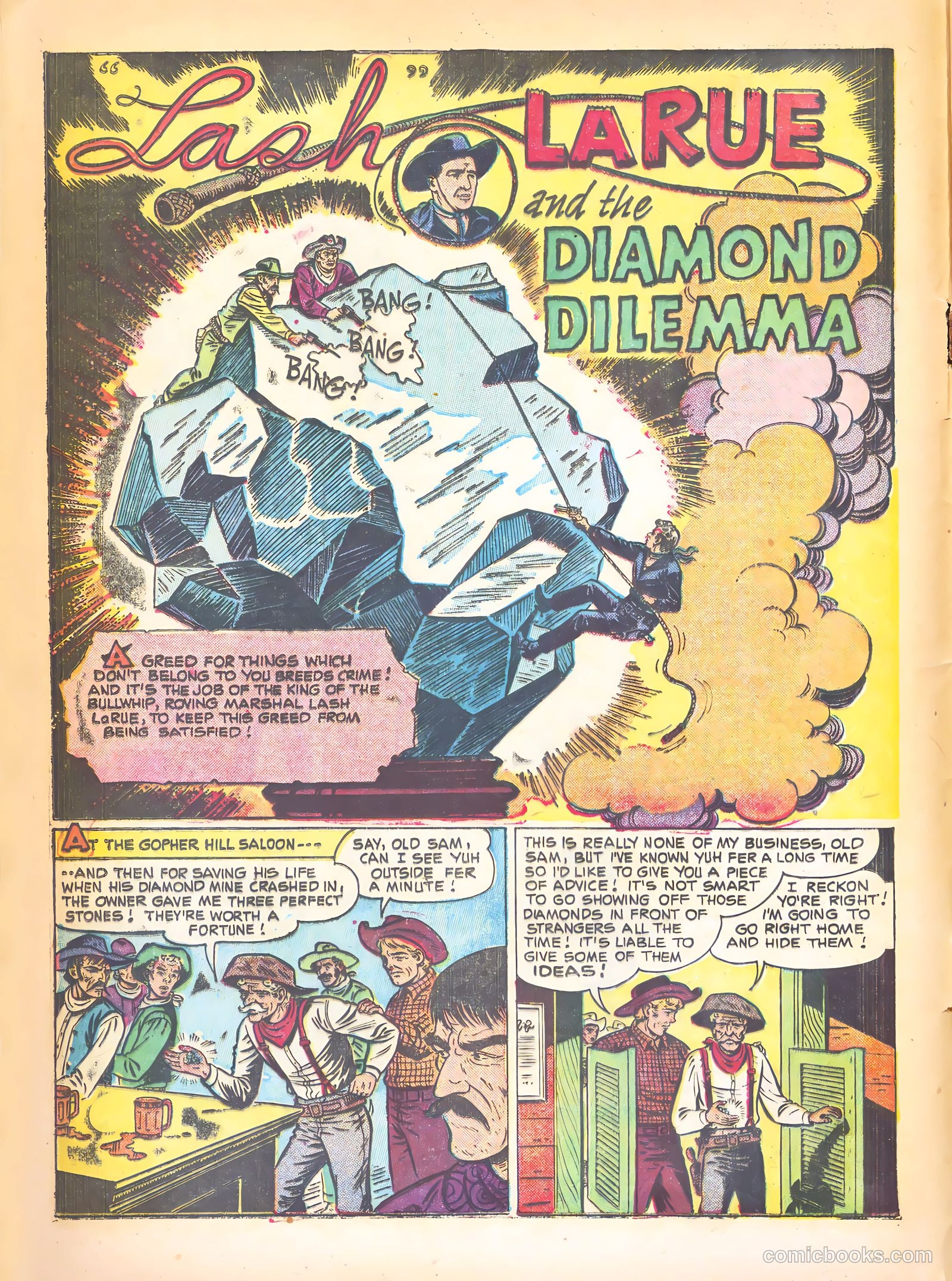 Six-Gun Heroes #11 (1951) — page 8 of 36