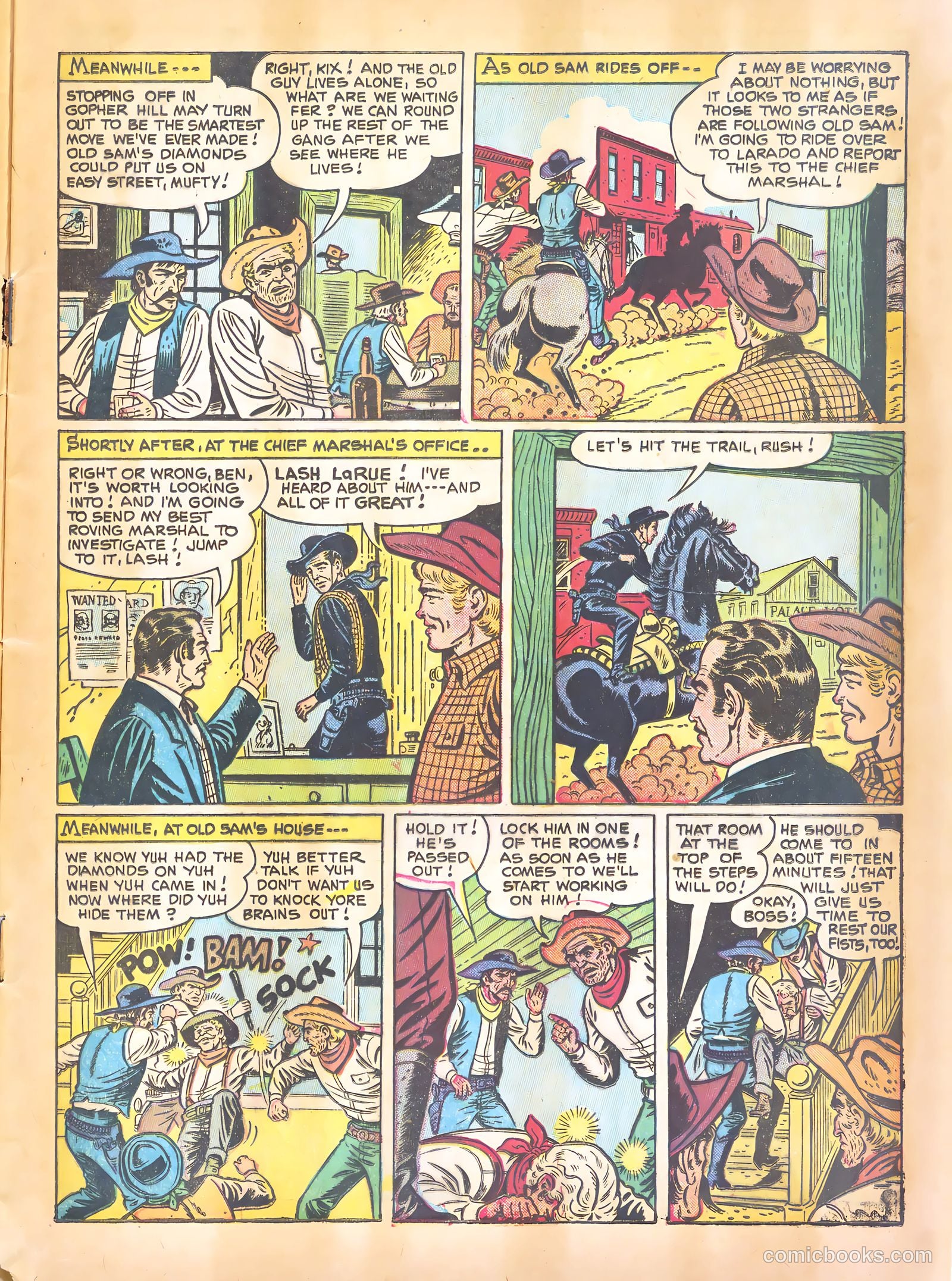 Six-Gun Heroes #11 (1951) — page 9 of 36