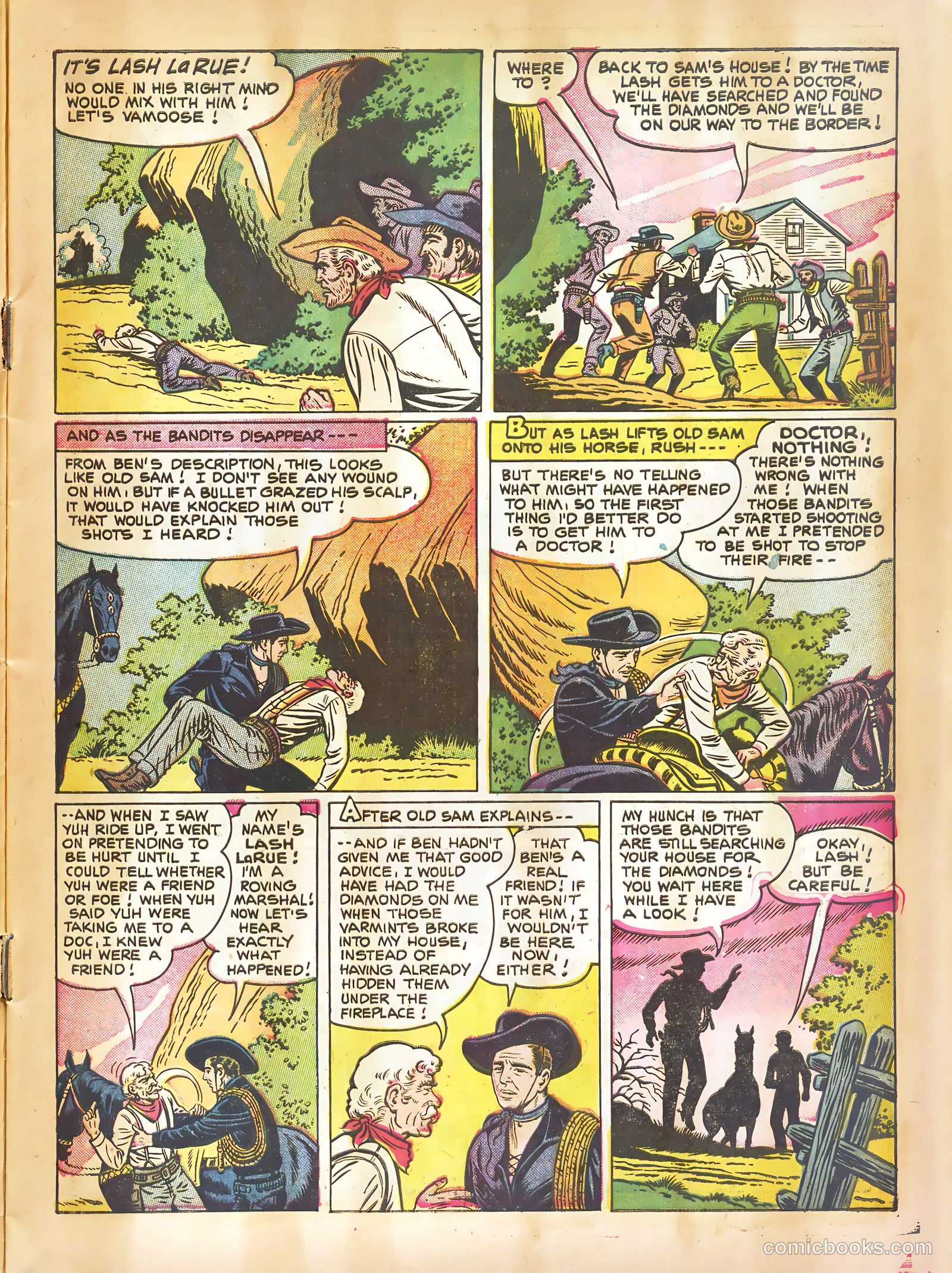 Six-Gun Heroes #11 (1951) — page 11 of 36