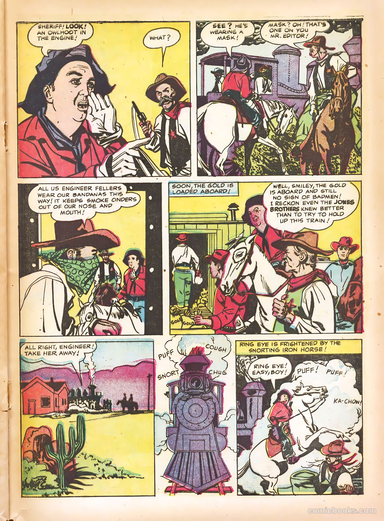 Six-Gun Heroes #11 (1951) — page 21 of 36