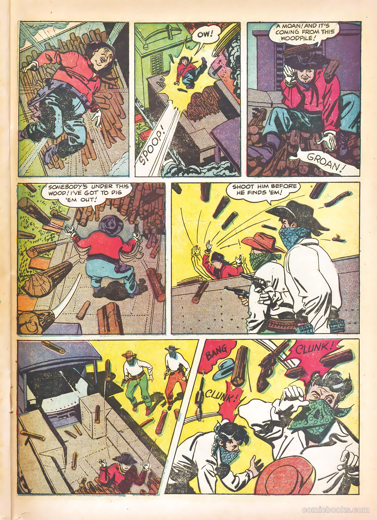 Six-Gun Heroes #11 (1951) — page 23 of 36