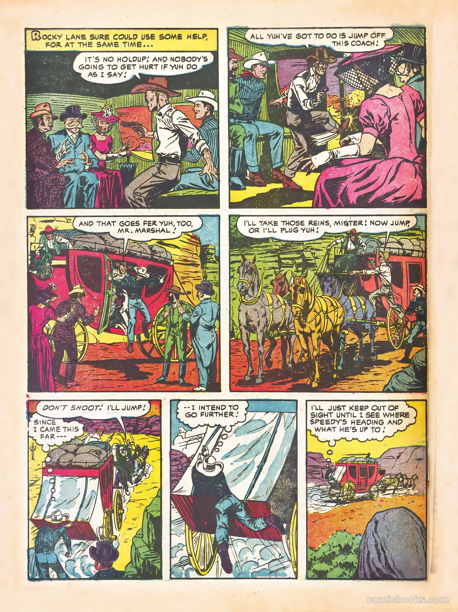 Six-Gun Heroes #11 (1951) — page 30 of 36