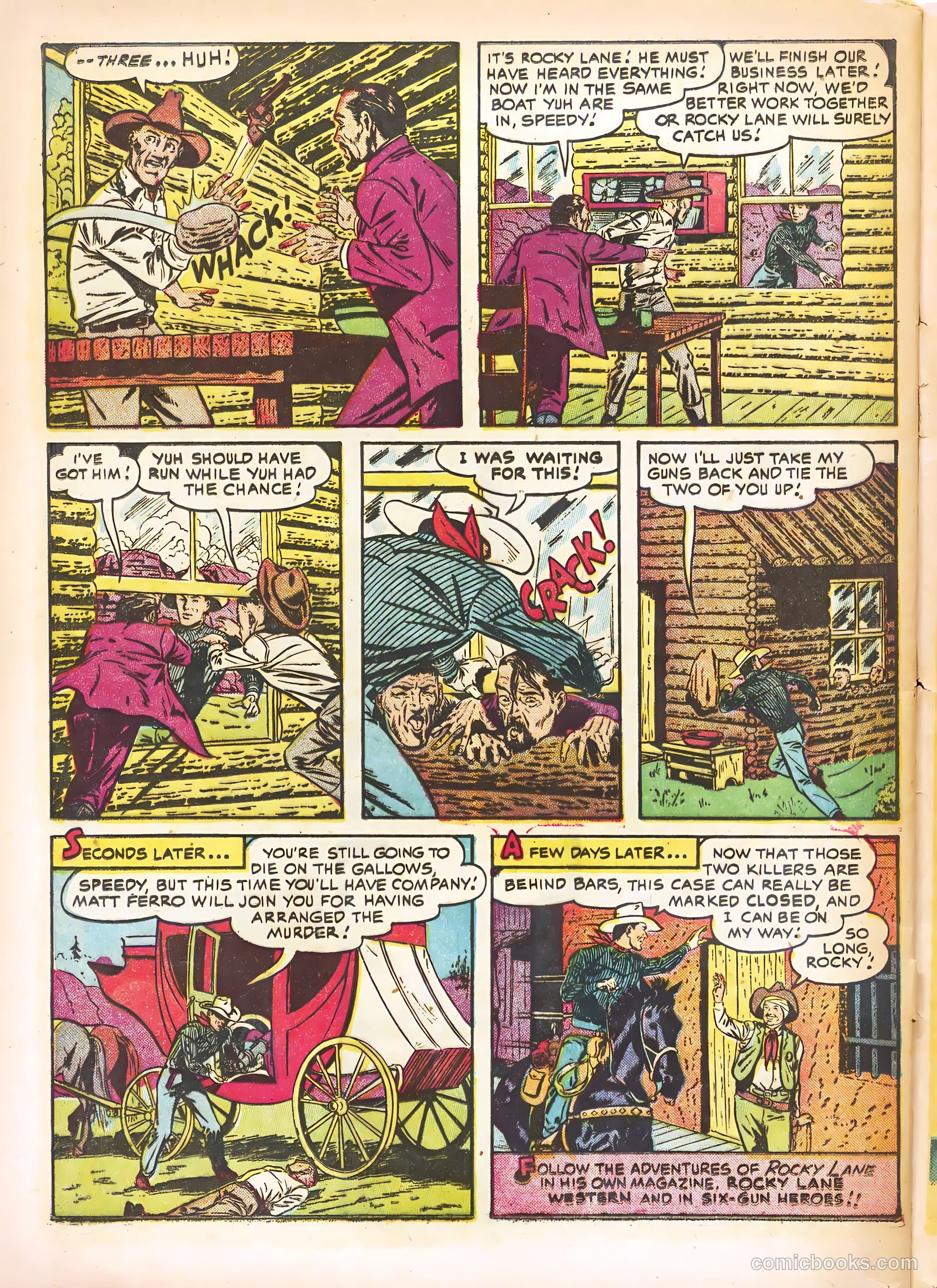Six-Gun Heroes #11 (1951) — page 32 of 36