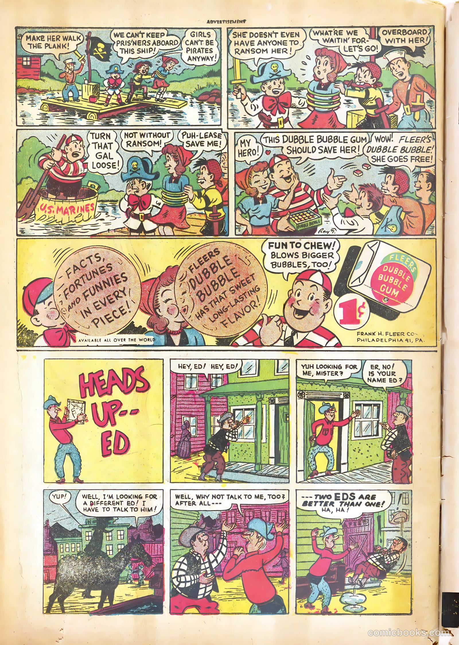 Six-Gun Heroes #11 (1951) — page 34 of 36