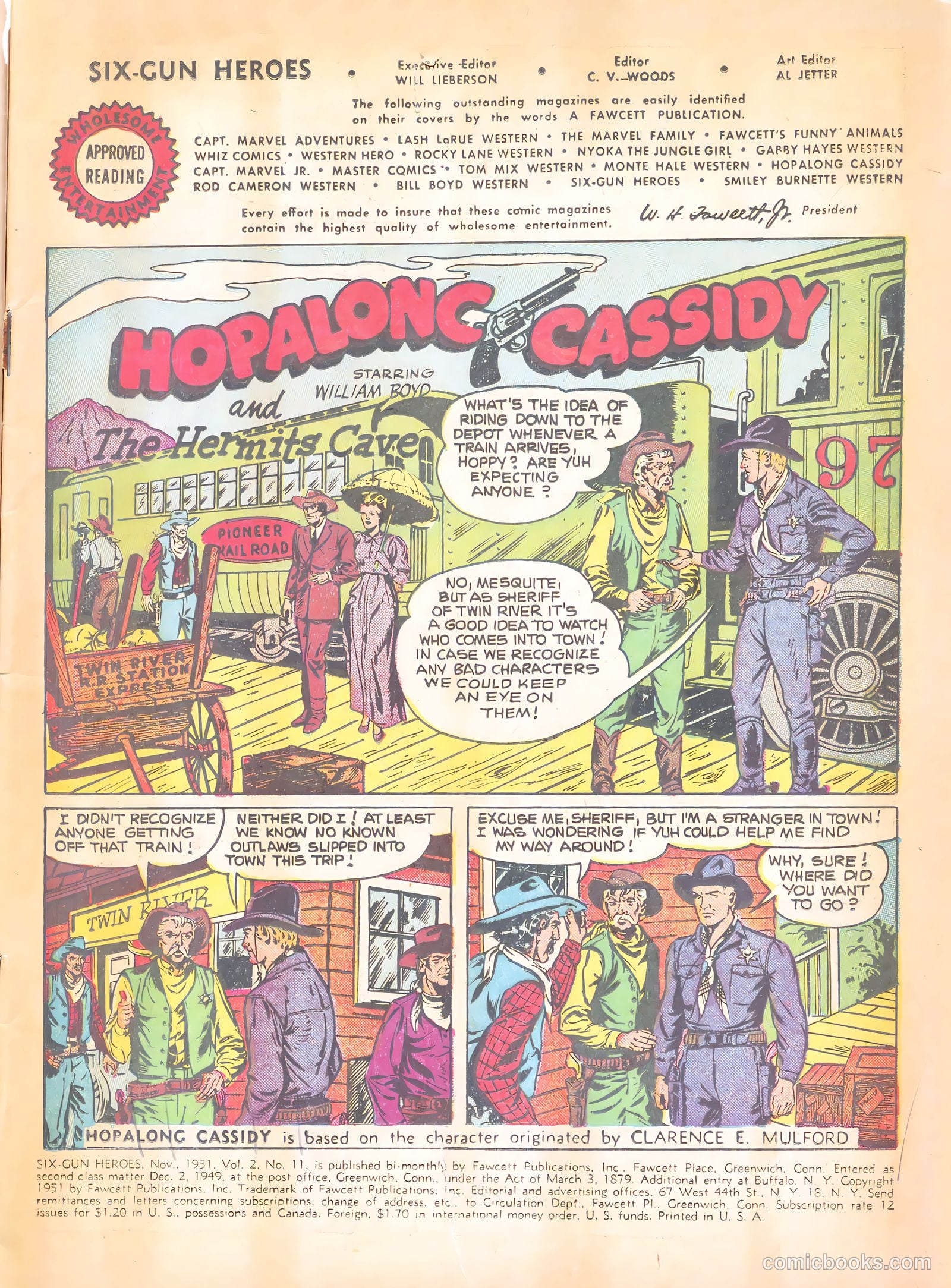 Six-Gun Heroes #11 (1949) — page 3 of 36