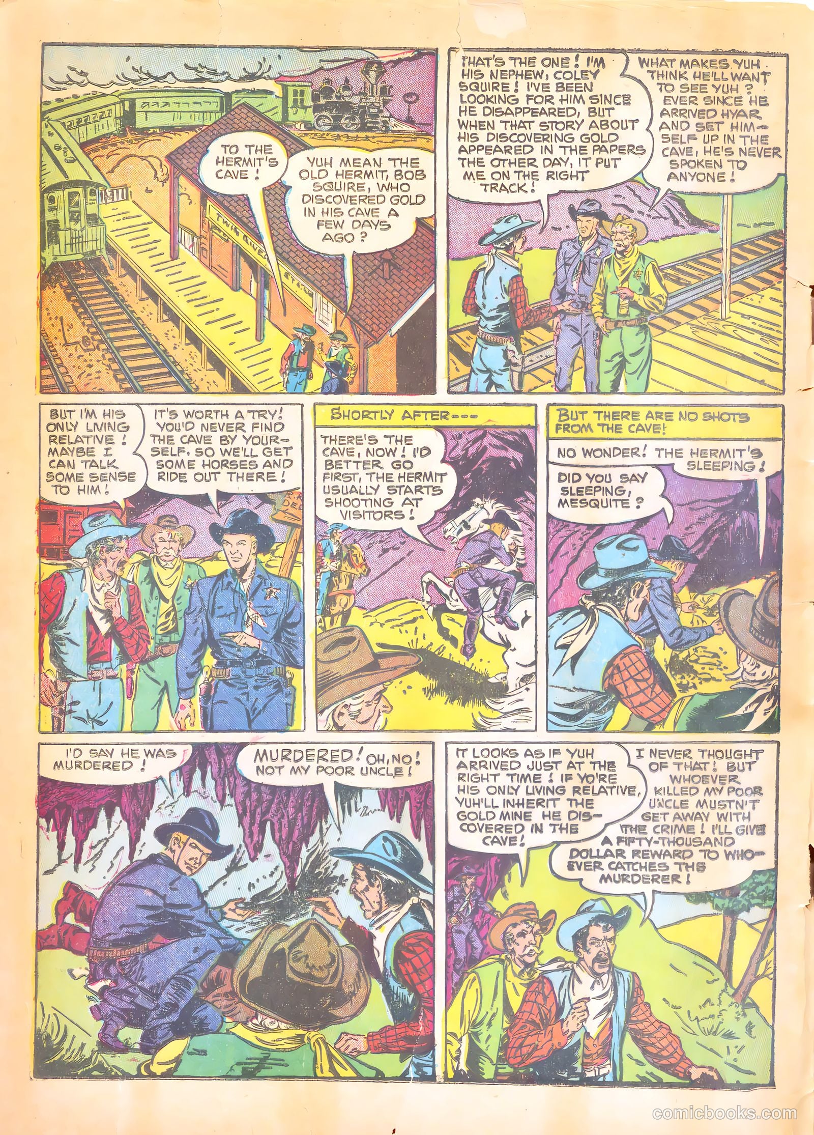 Six-Gun Heroes #11 (1949) — page 4 of 36